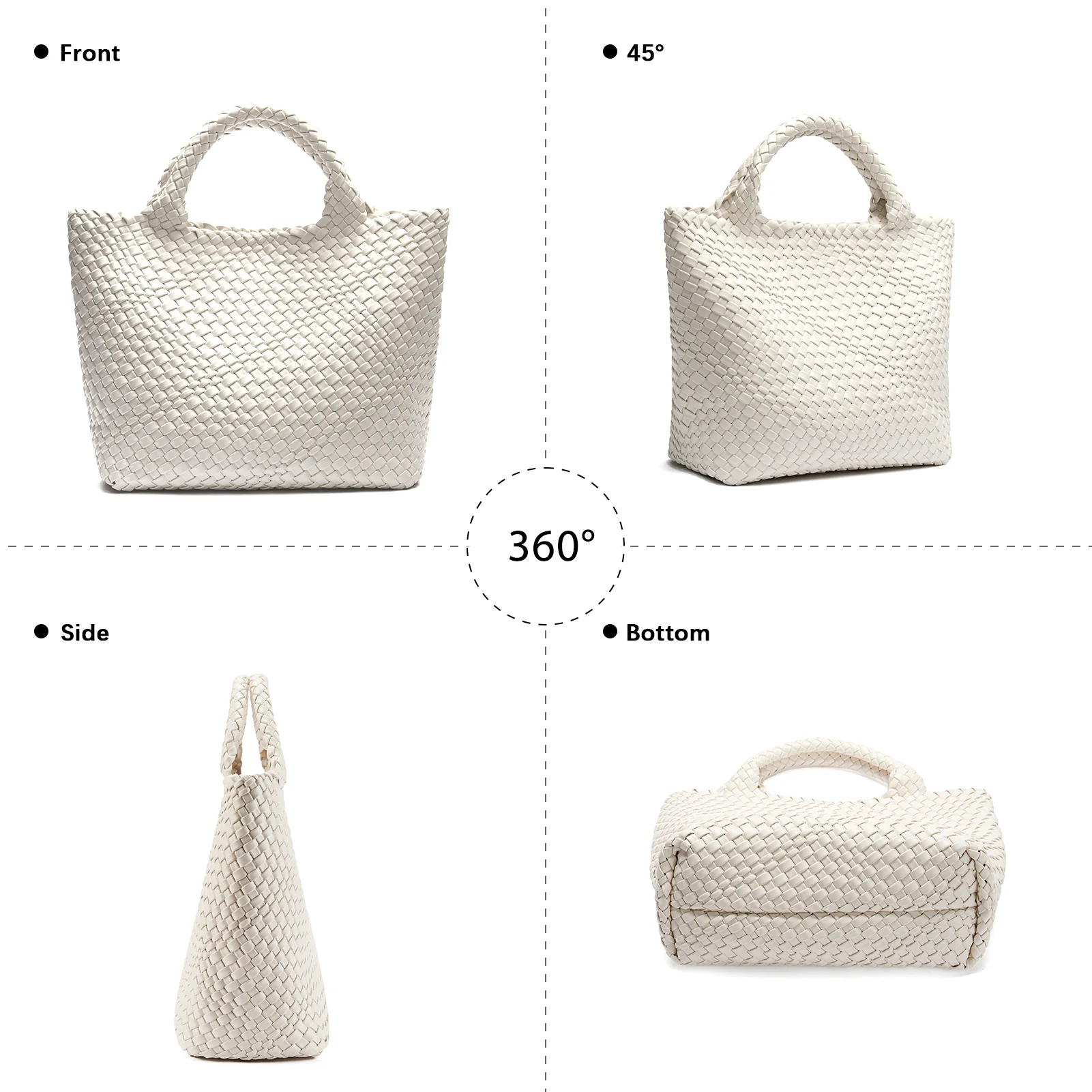 Cruze Handcrafted Woven Leather Shoulder Bag For Summer - Image 24