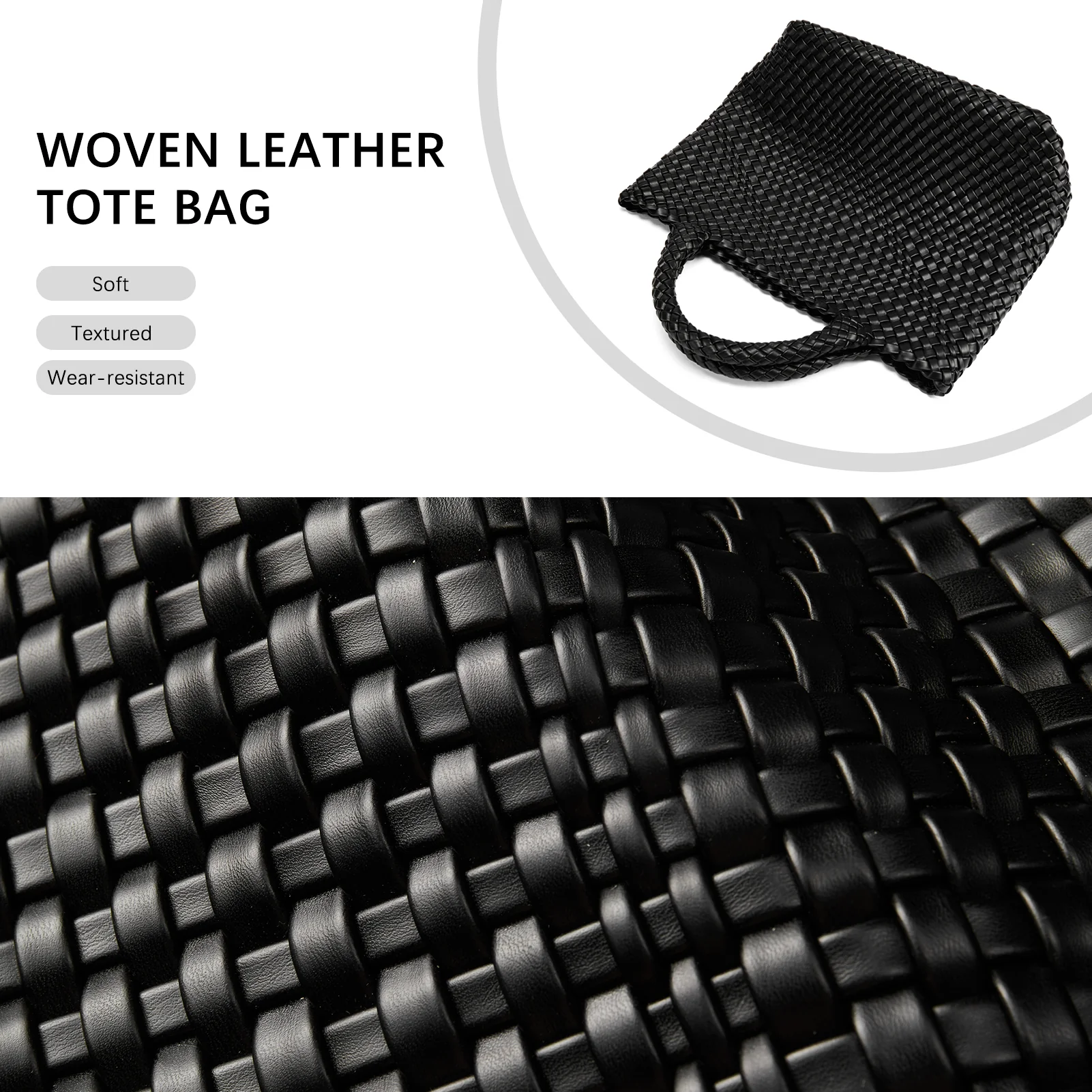 Cruze Handcrafted Woven Leather Shoulder Bag For Summer - Image 31