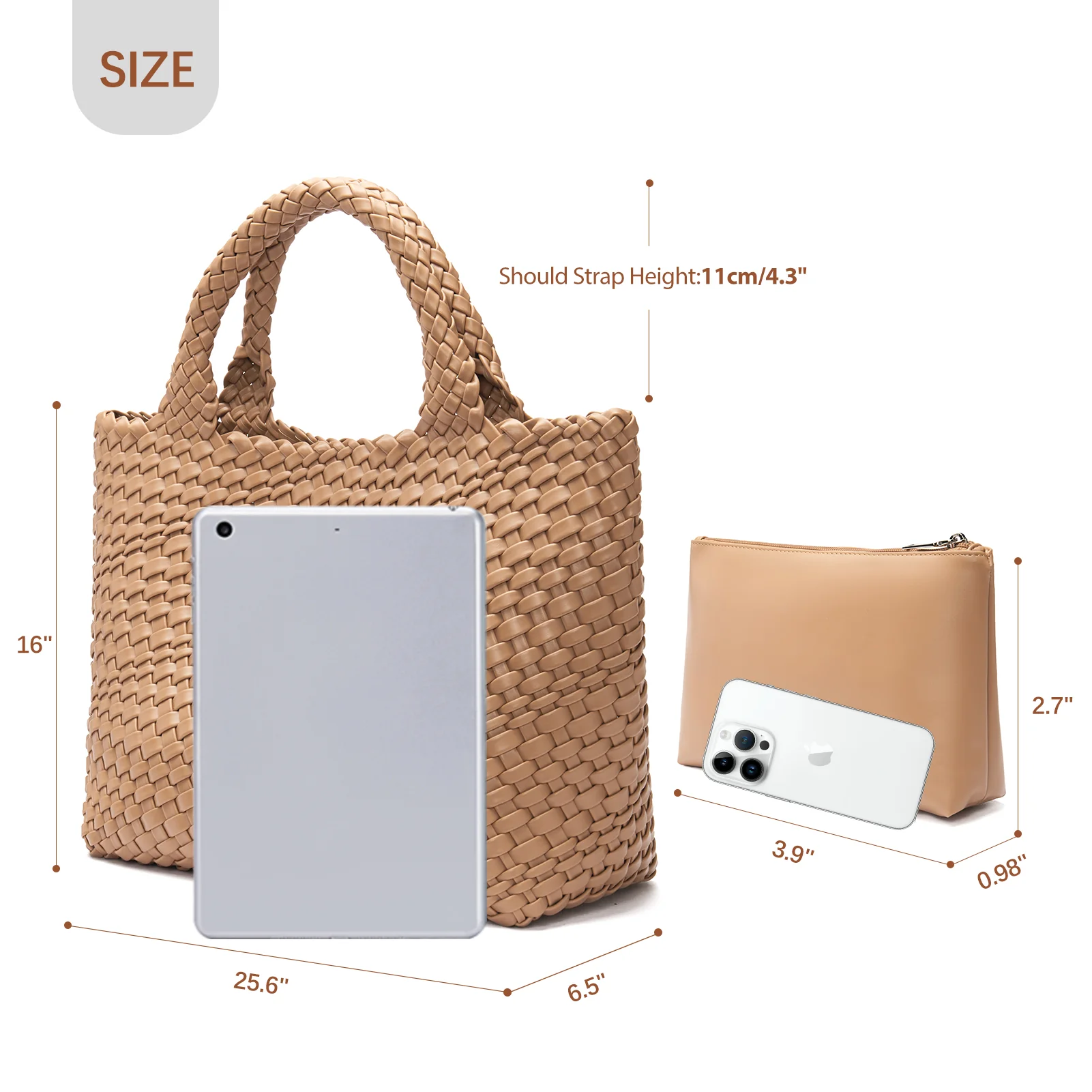 Cruze Handcrafted Woven Leather Shoulder Bag For Summer - Image 5