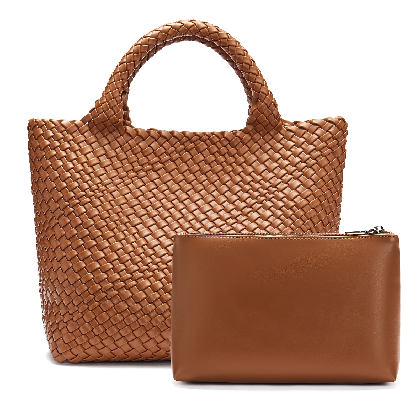 Cruze Handcrafted Woven Leather Shoulder Bag For Summer - Image 9