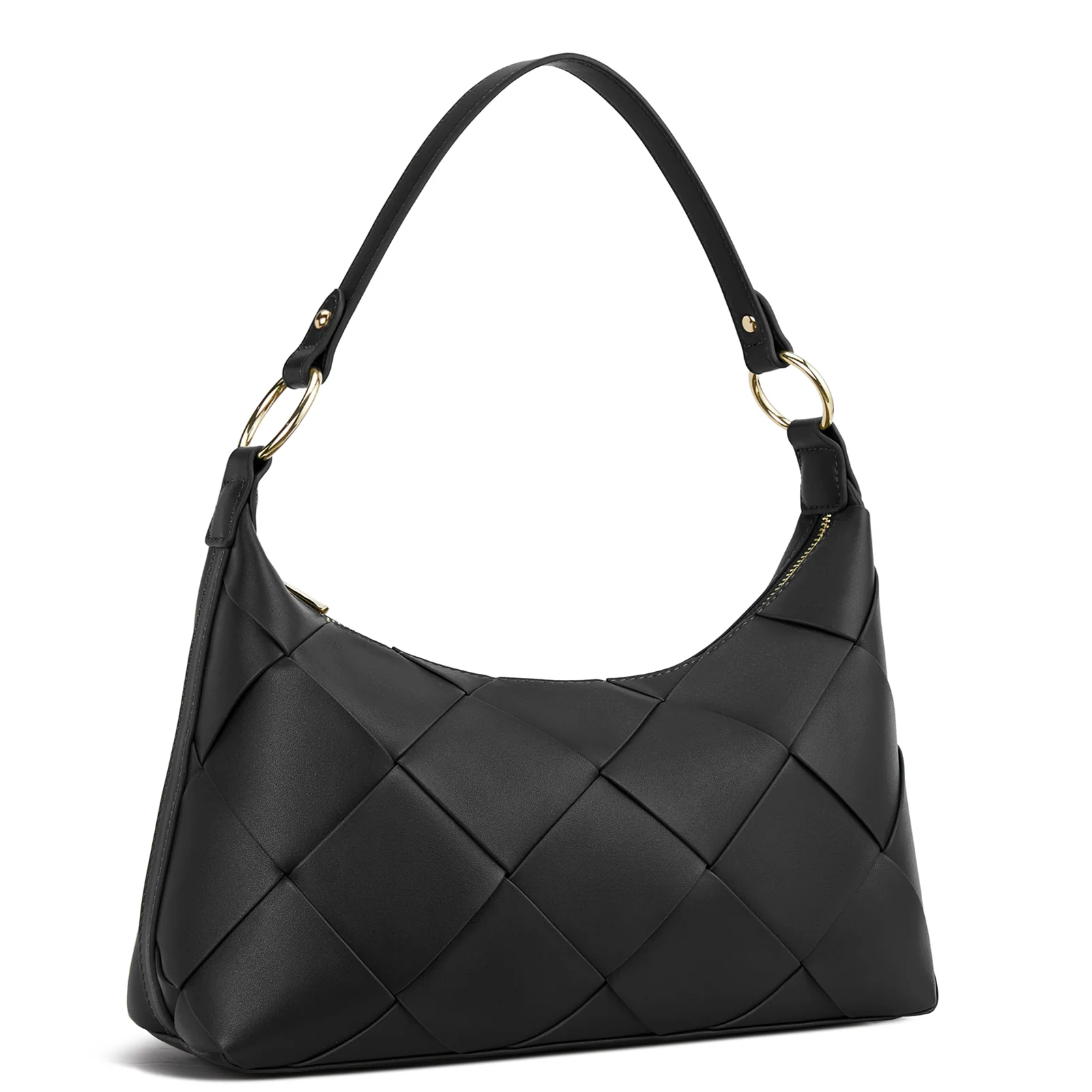 Kweli Woven Shoulder Bucket Bag - Image 17