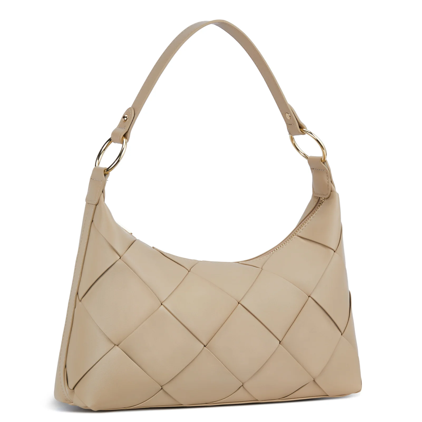Kweli Woven Shoulder Bucket Bag - Image 25