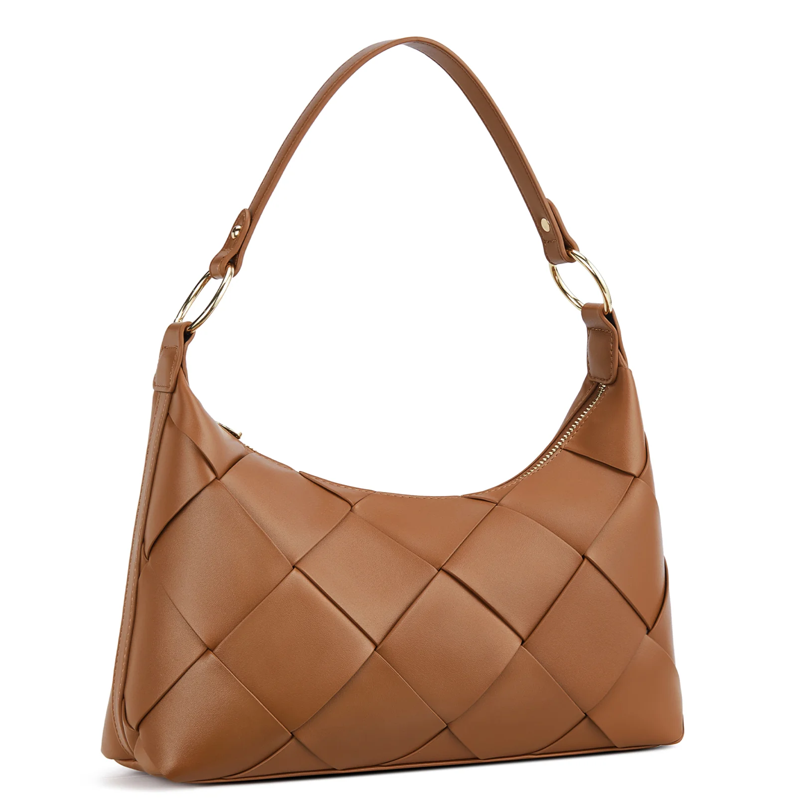 Kweli Woven Shoulder Bucket Bag - Image 9