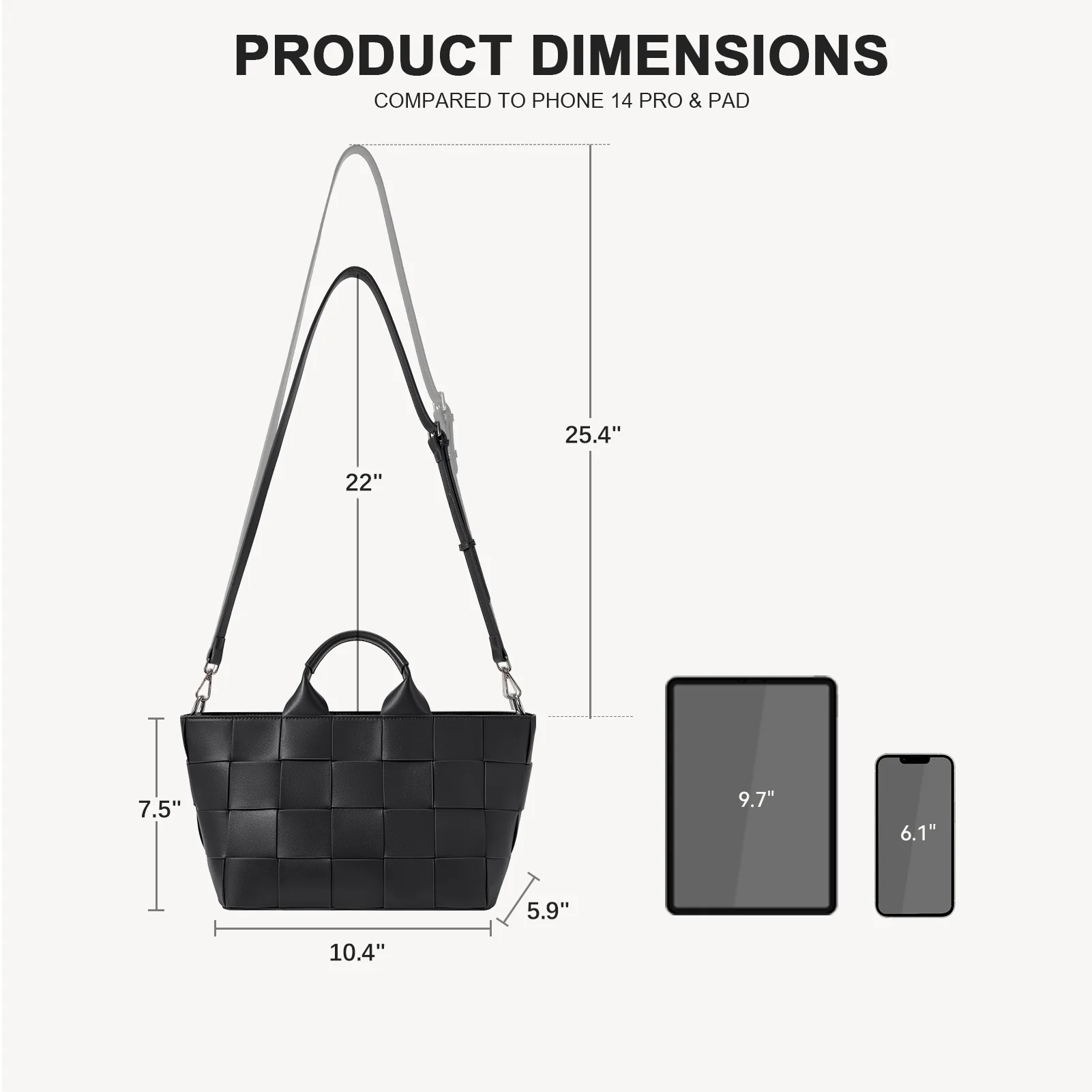 Cruze Handcrafted Woven Leather Tote Bag For Women : Boho Beauty - Image 12