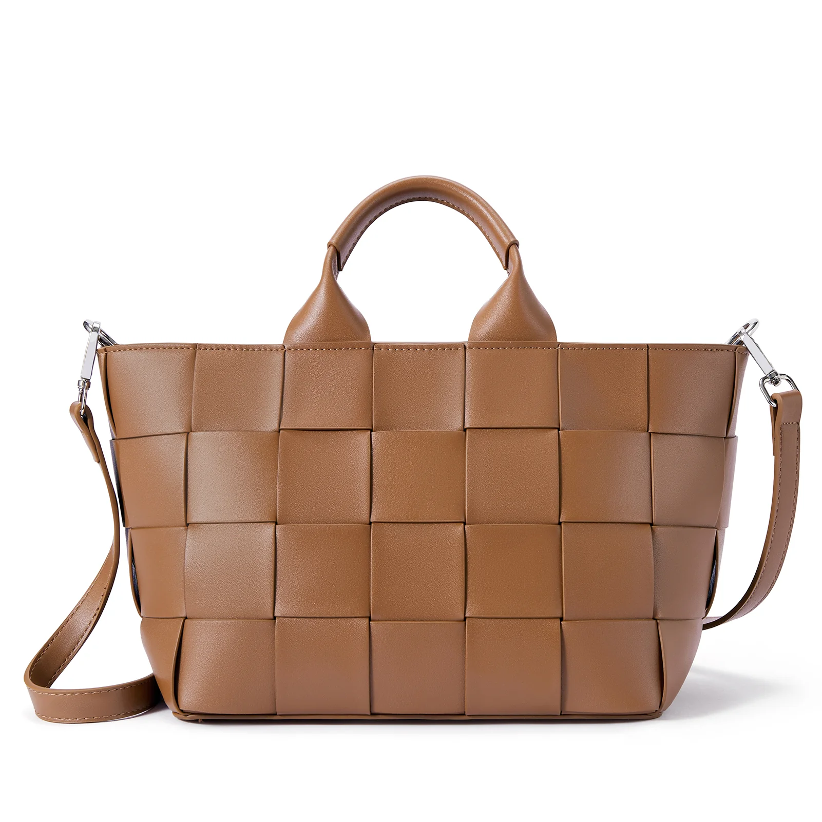 Cruze Handcrafted Woven Leather Tote Bag For Women : Boho Beauty - Image 17