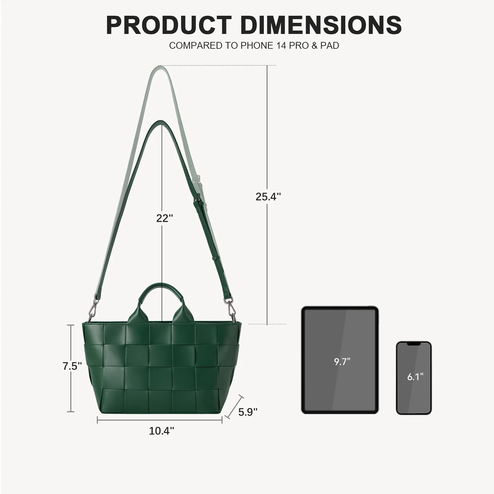 Cruze Handcrafted Woven Leather Tote Bag For Women : Boho Beauty - Image 4