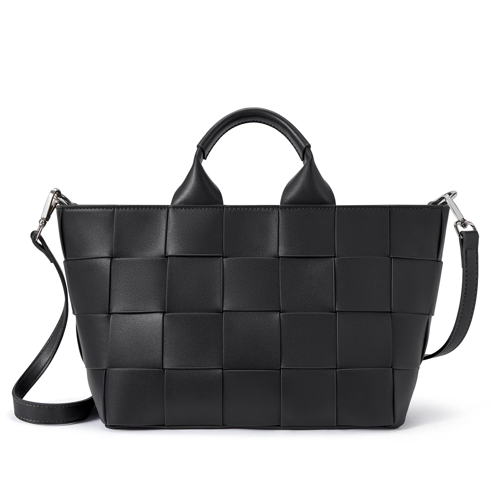 Cruze Handcrafted Woven Leather Tote Bag For Women : Boho Beauty - Image 9