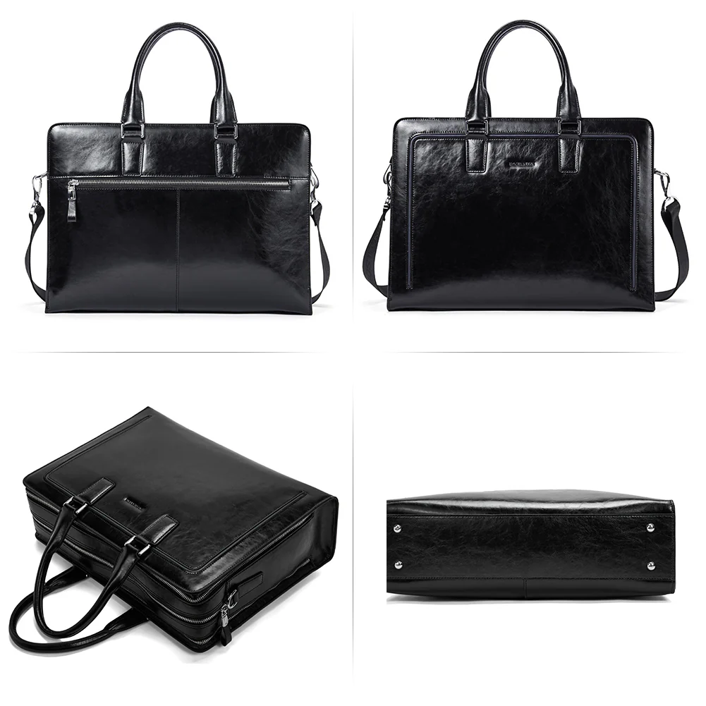Carol Designer Briefcase For Women — Italian Leather - Image 14