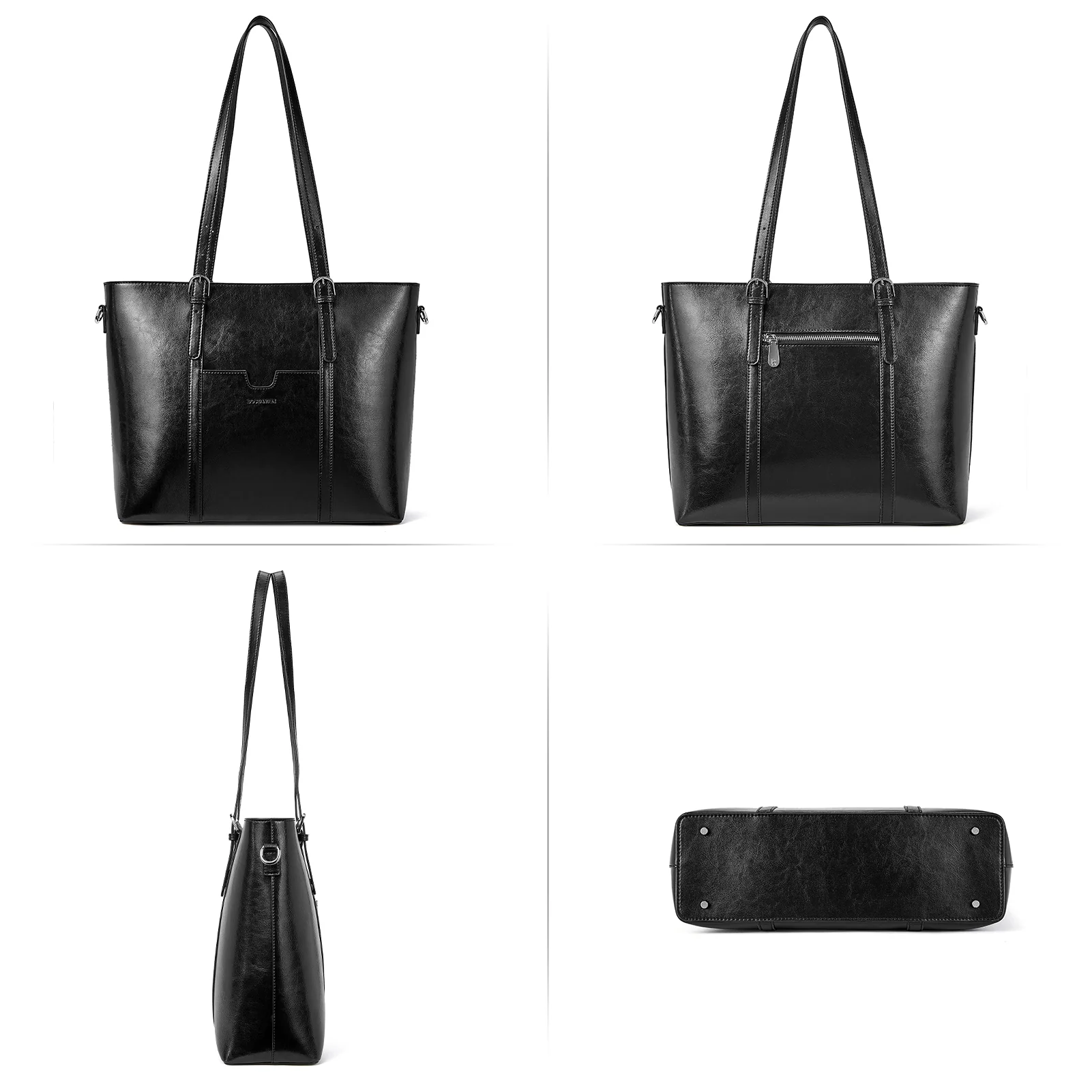Carol Women Briefcase - Vintage Tote - Image 13