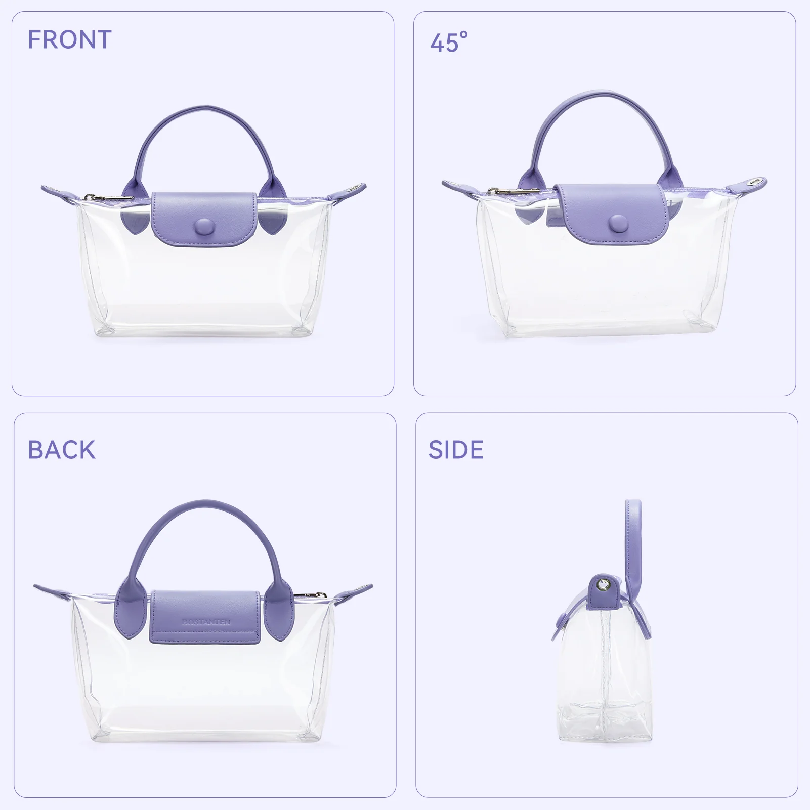 Clear Stadium Approved Crossbody Handbags For Concerts Sports Events - Image 34