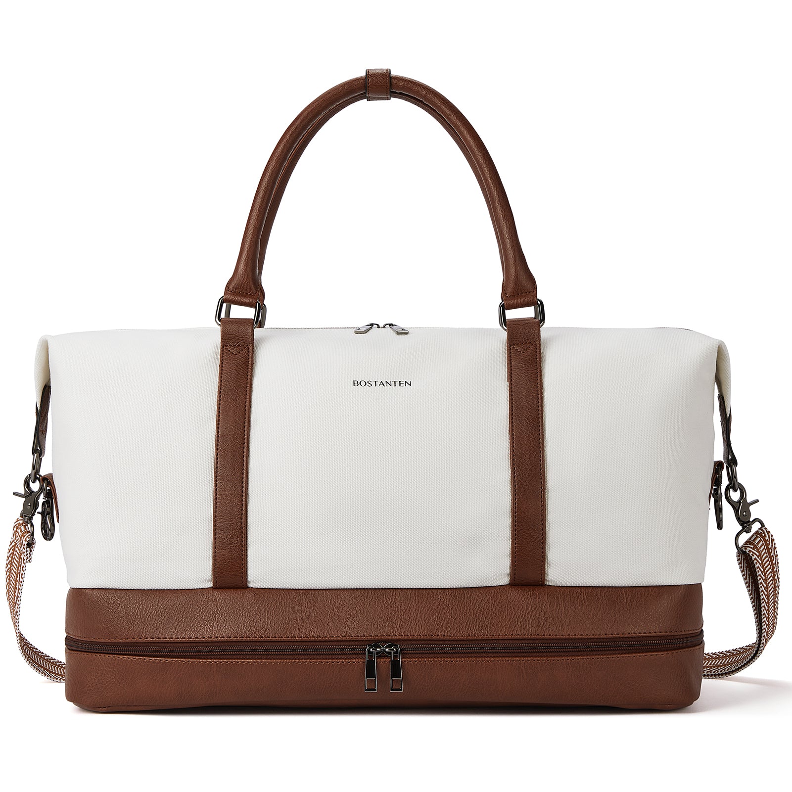 Zenobe Canvas Weekender Bag for Women