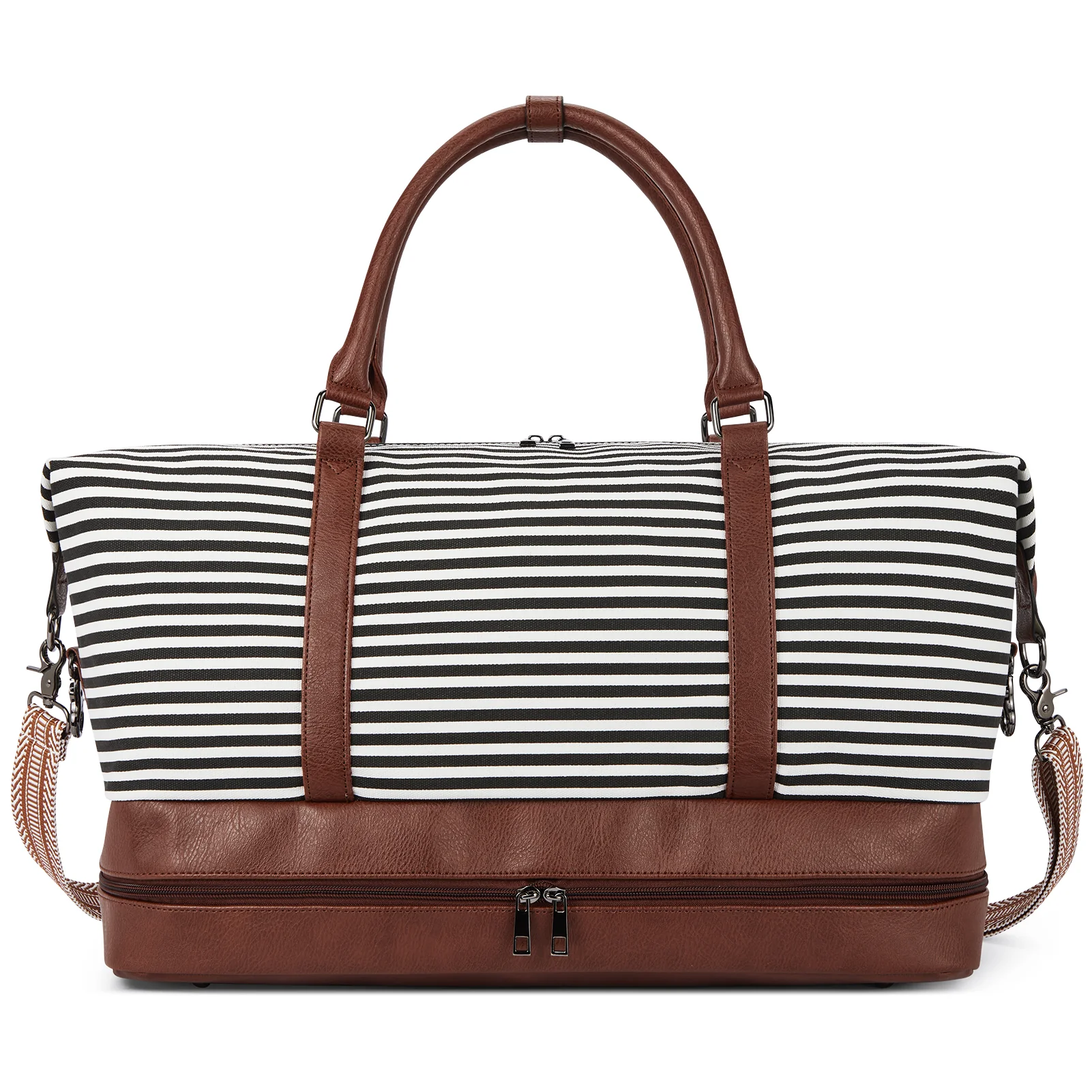 Zenobe Canvas Weekender Bag for Women - Image 10
