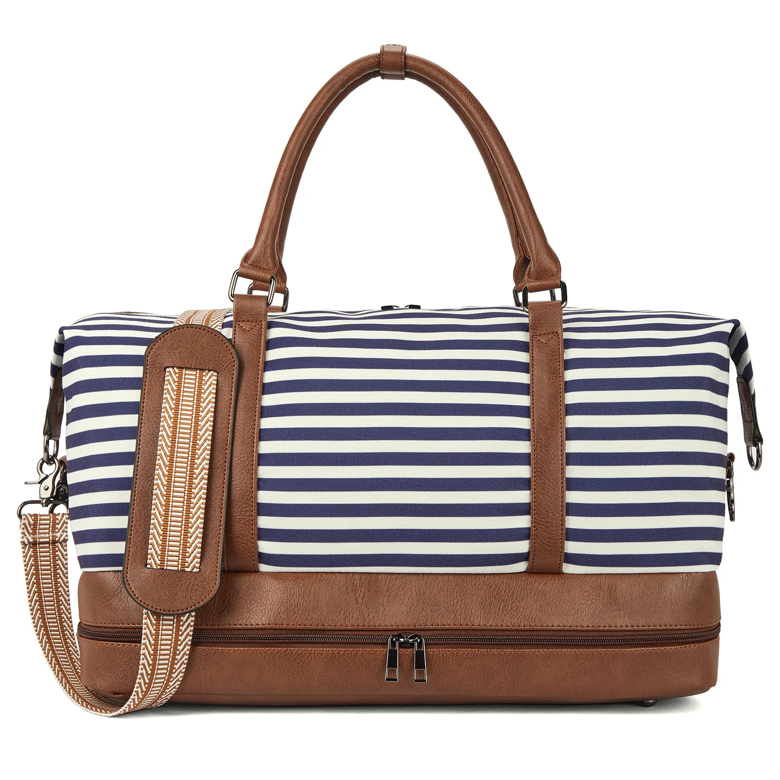 Zenobe Canvas Weekender Bag for Women - Image 17