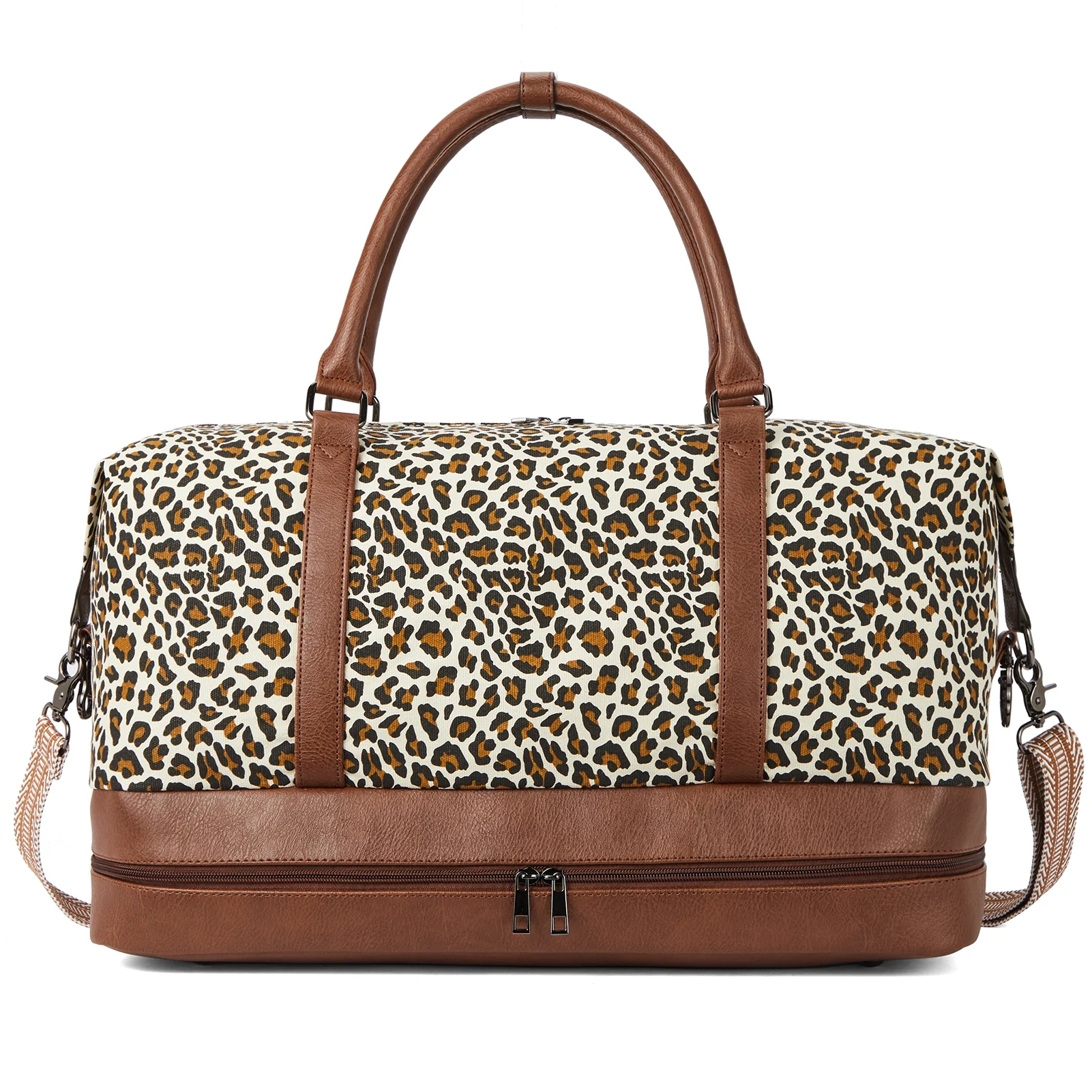 Zenobe Canvas Weekender Bag for Women - Image 25