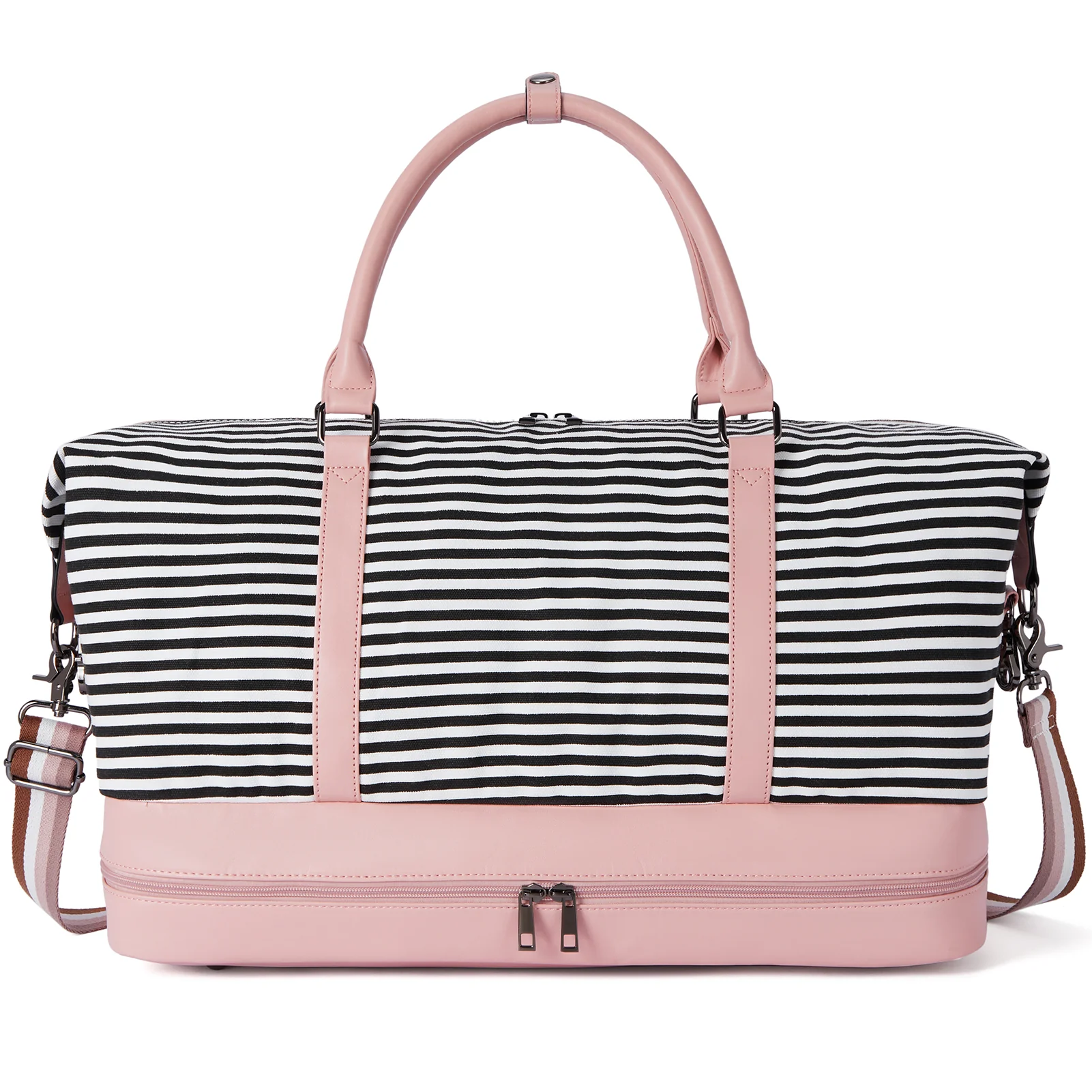 Zenobe Canvas Weekender Bag for Women - Image 38