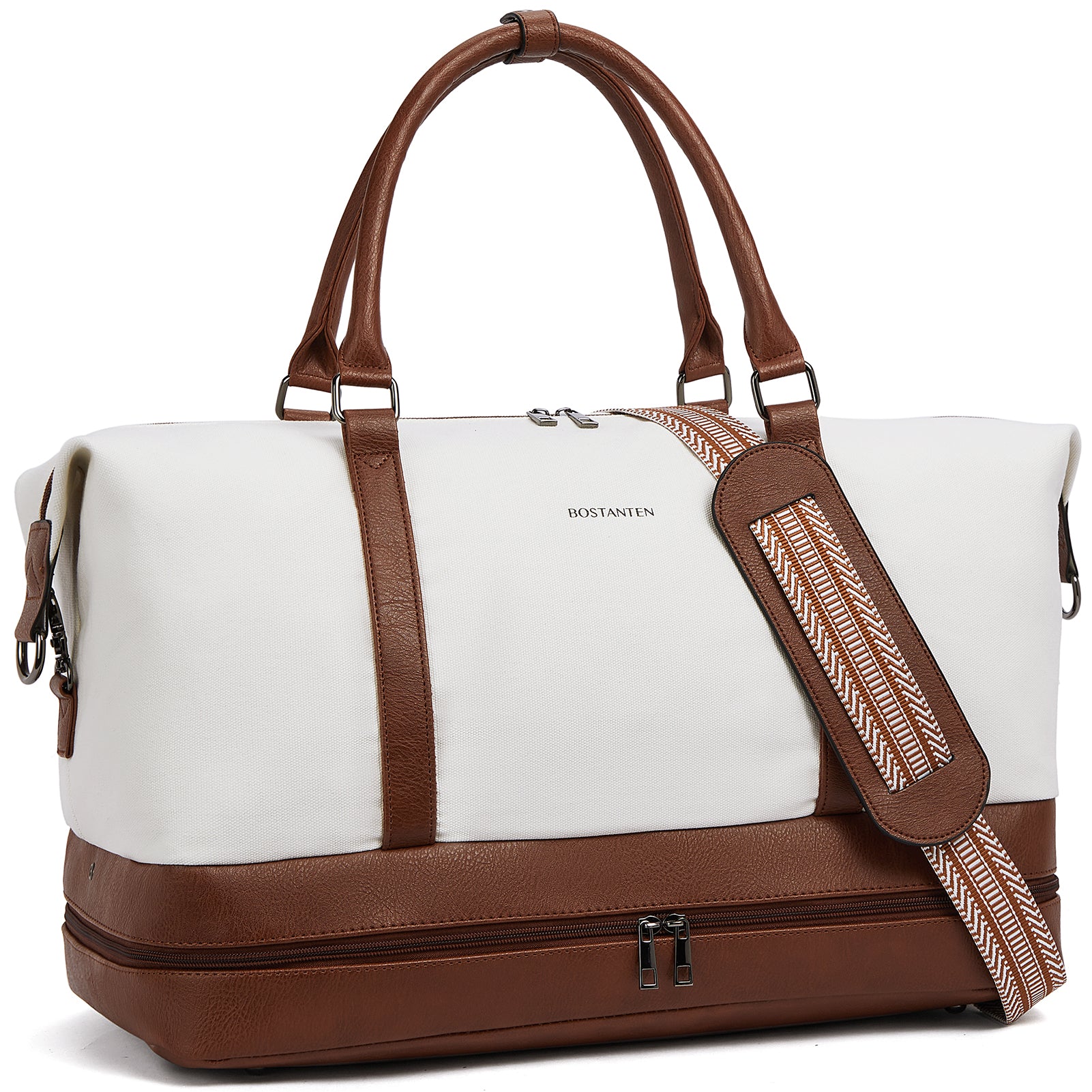 Zenobe Canvas Weekender Bag for Women - Image 9