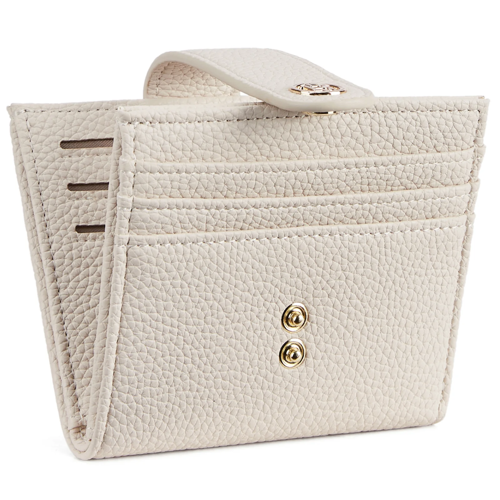 Lomy Slim Bifold Wallet – RFID Card Holder with Double Snap Closure - Image 16