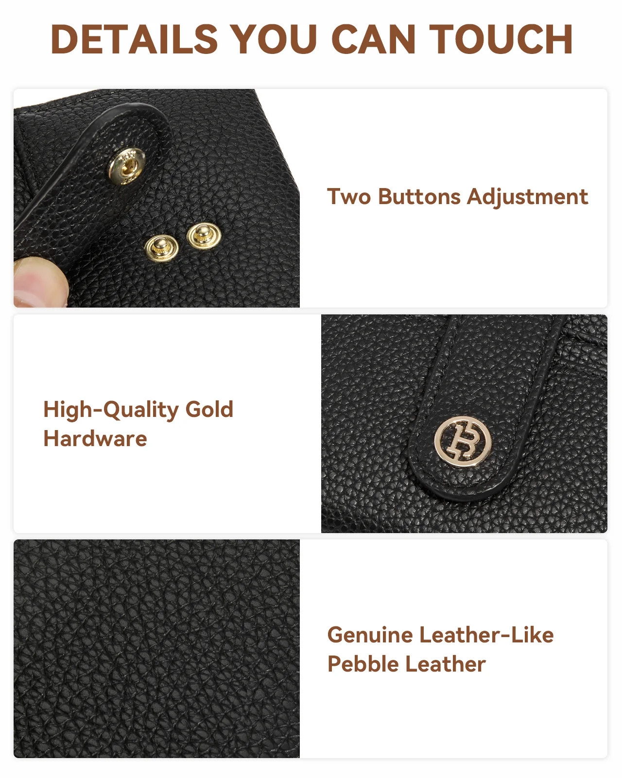 Lomy Slim Bifold Wallet – RFID Card Holder with Double Snap Closure - Image 27