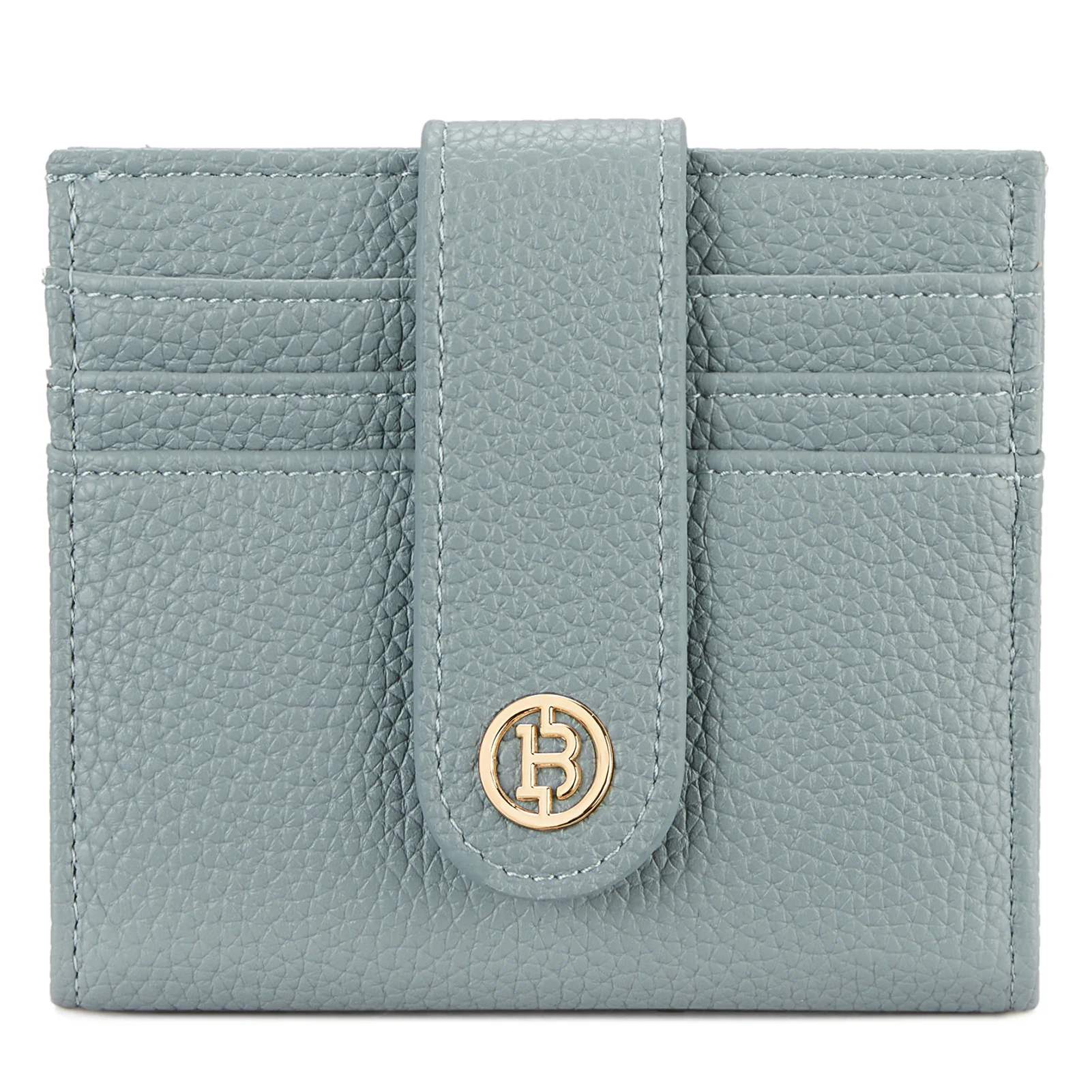 Lomy Slim Bifold Wallet – RFID Card Holder with Double Snap Closure - Image 31