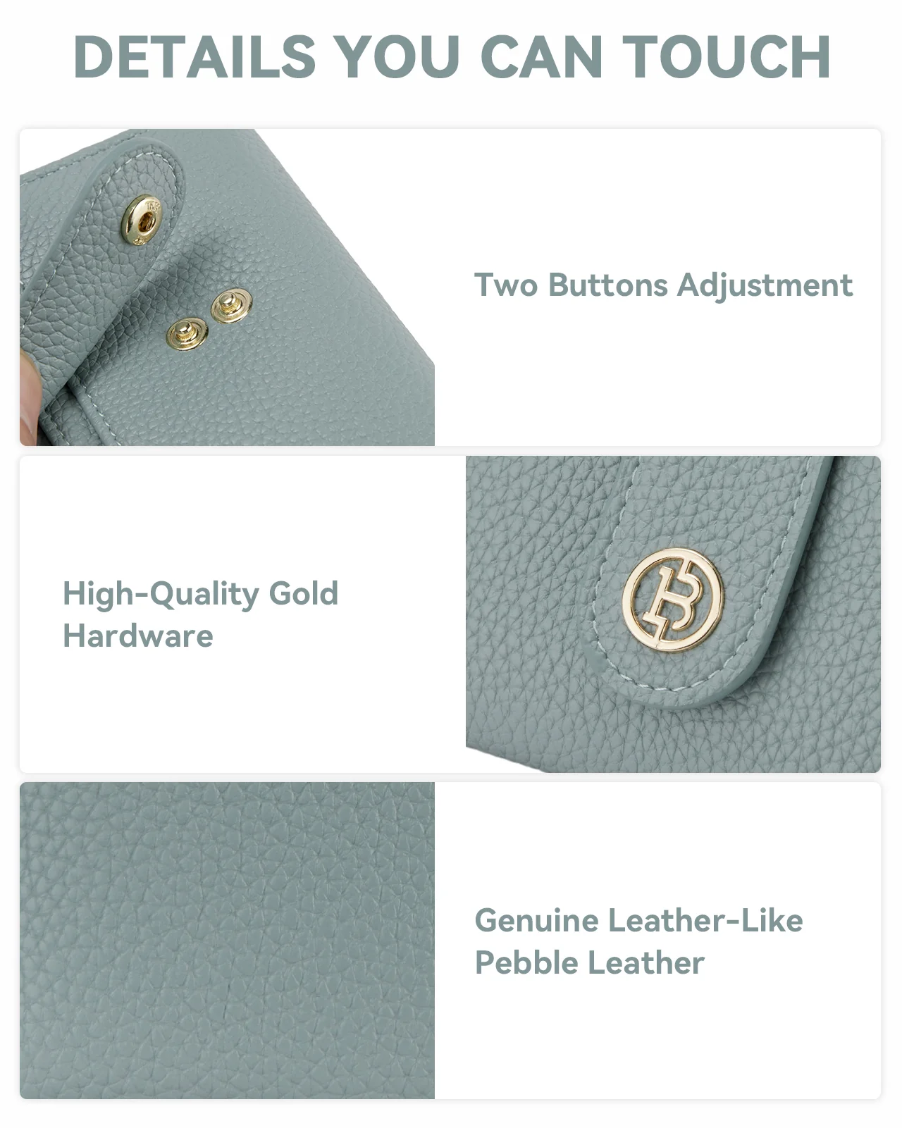 Lomy Slim Bifold Wallet – RFID Card Holder with Double Snap Closure - Image 33