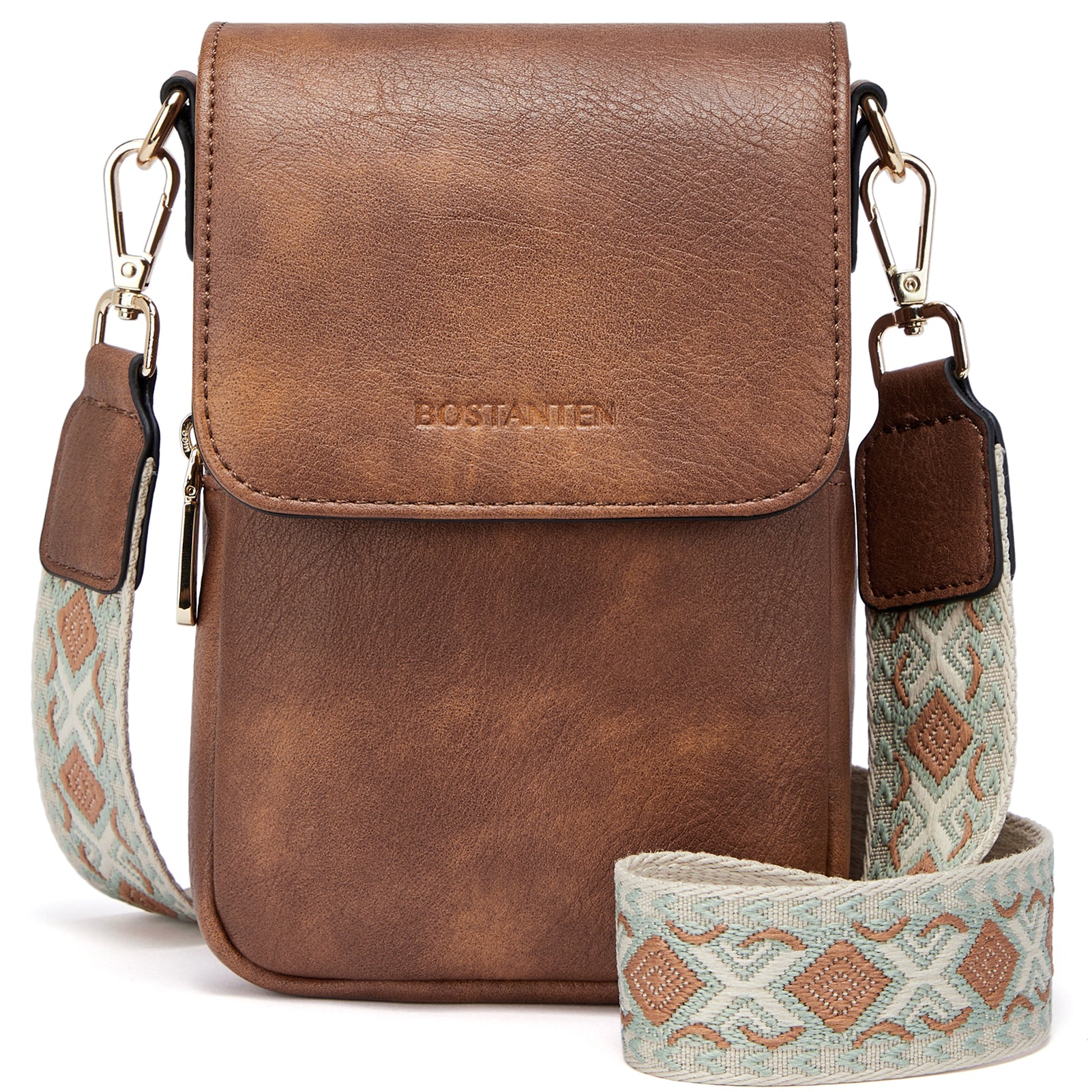 Phone Crossbody Bag –  Diamond Pattern Strap - Image 17