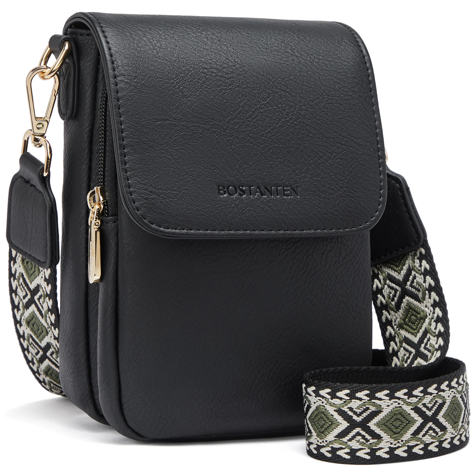 Phone Crossbody Bag –  Diamond Pattern Strap - Image 22