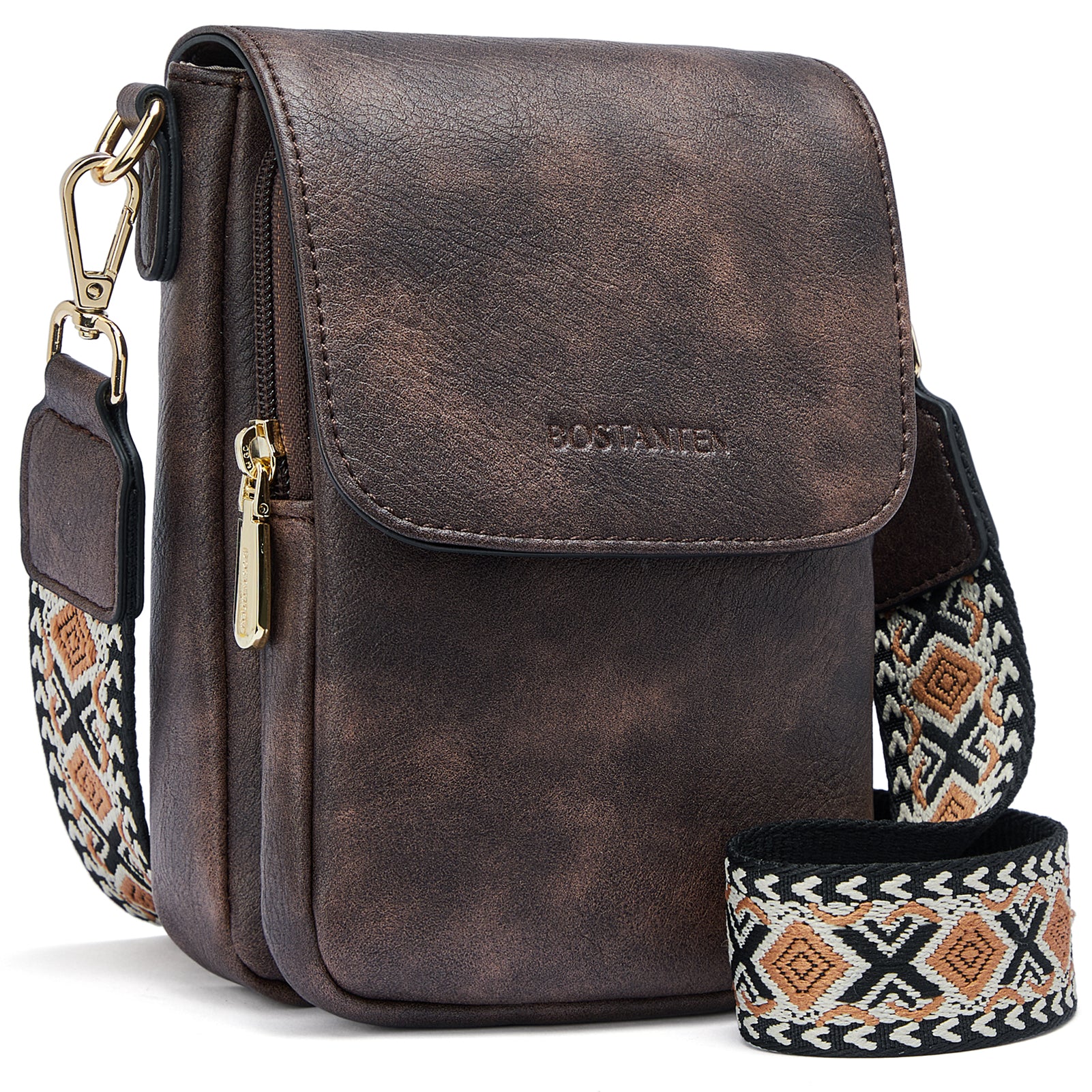 Phone Crossbody Bag –  Diamond Pattern Strap - Image 29