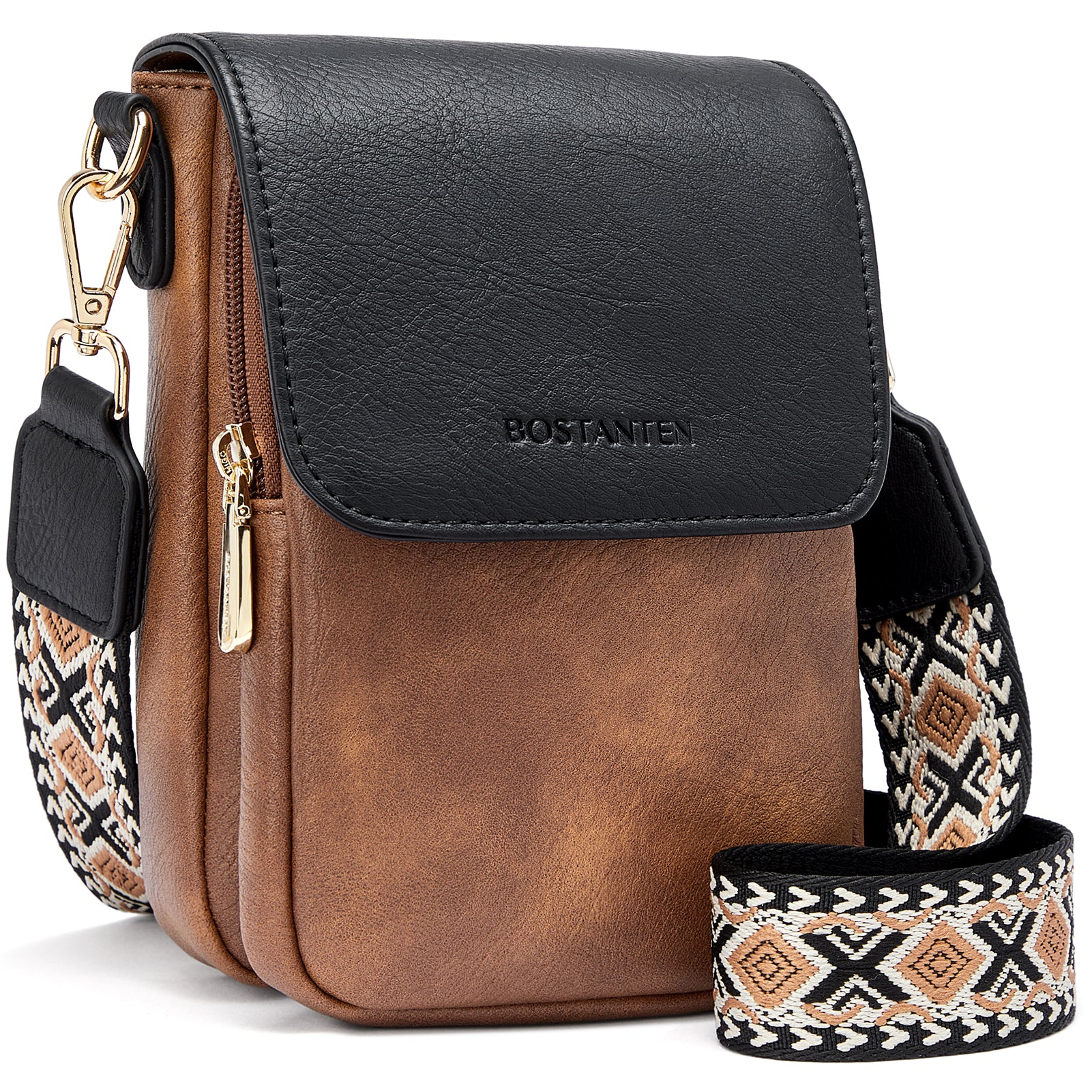 Phone Crossbody Bag –  Diamond Pattern Strap - Image 8