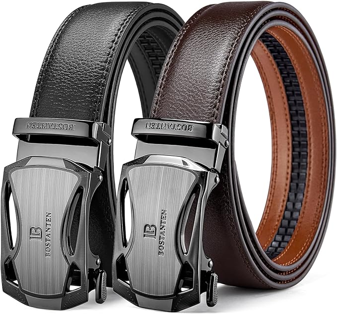 Bostanten Leather Ratchet  Men's Belt — All Sets - Image 10