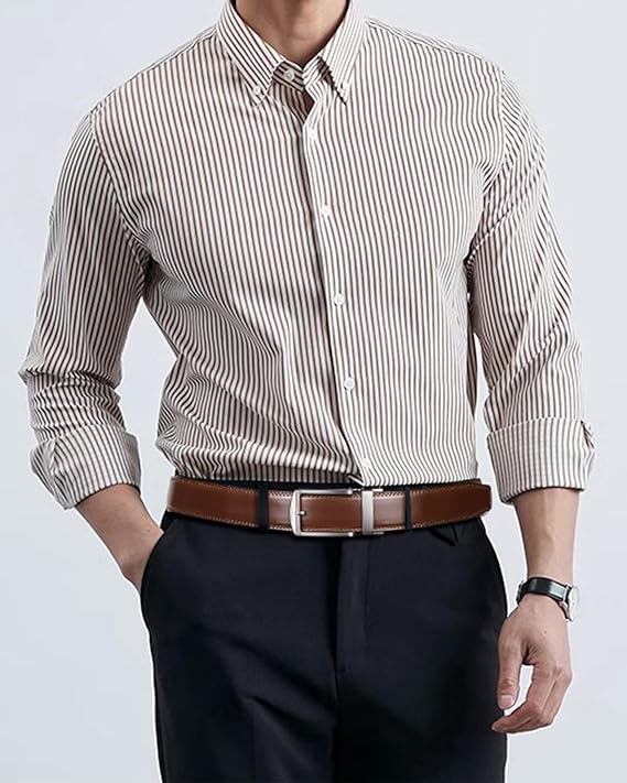 Double Up on Style with Our Two-Pack Leather Belt —Skeleton - Image 3