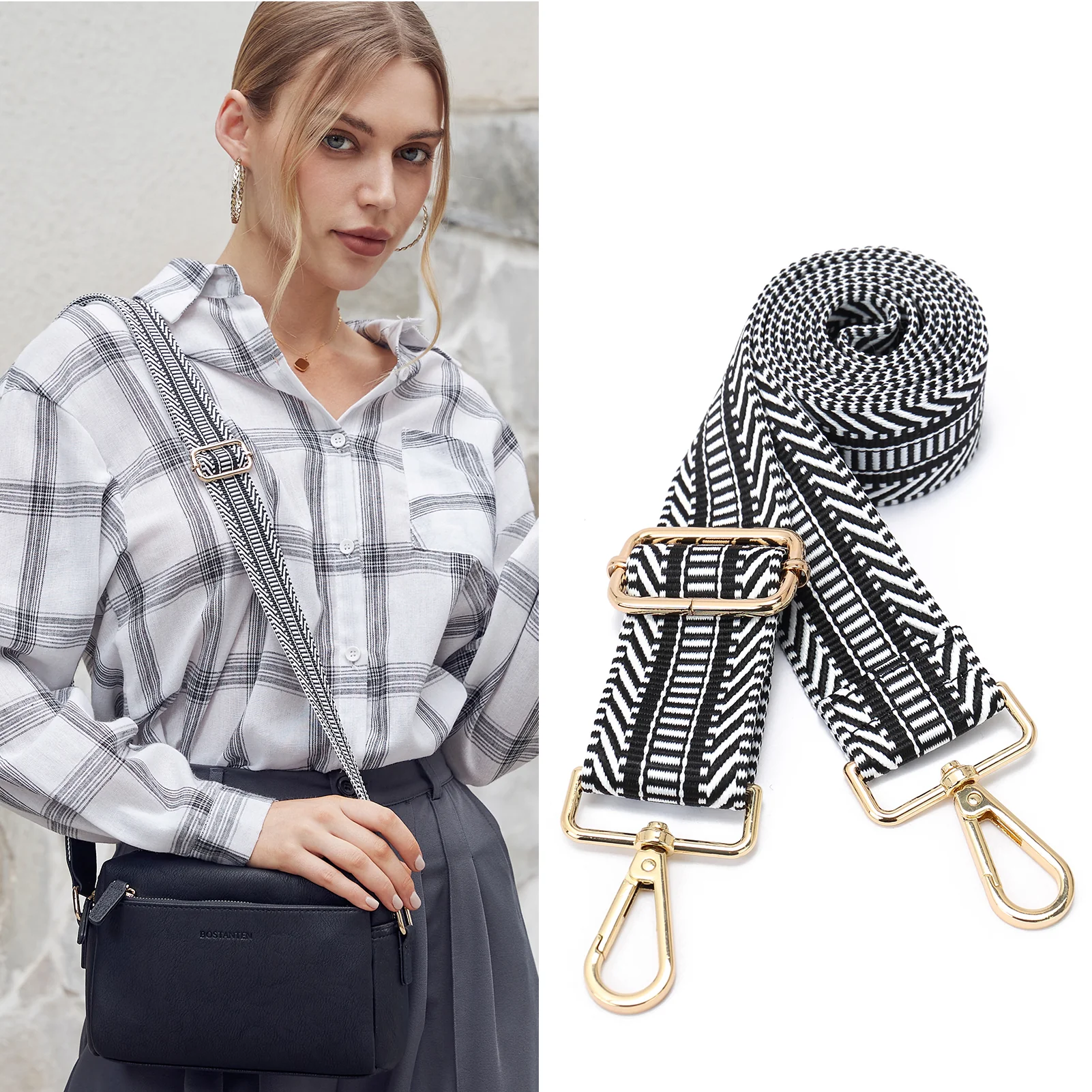 Fashionable and Detachable Wide Shoulder Strap - Image 10