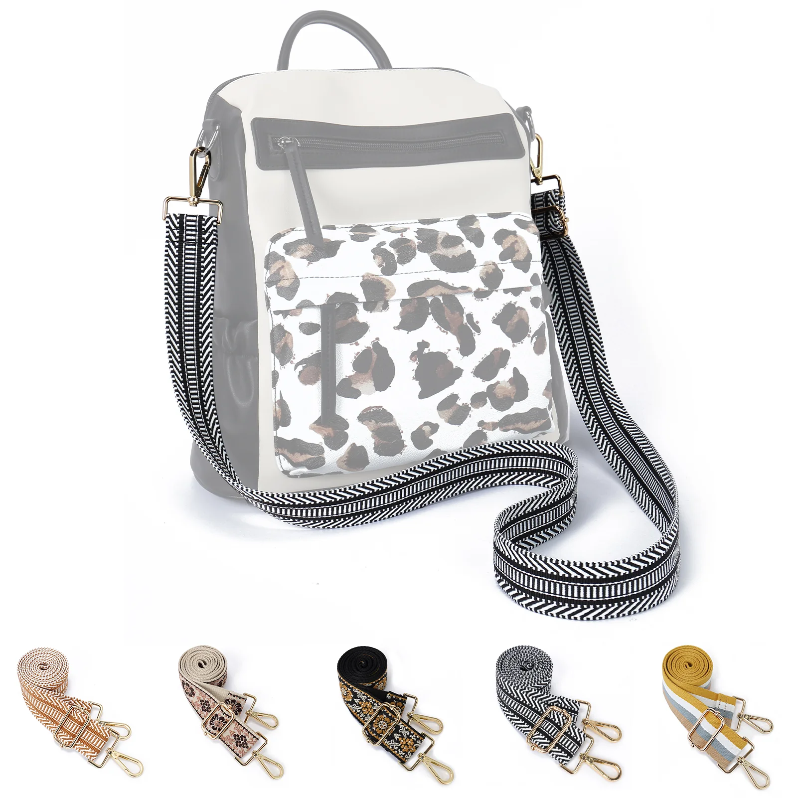 Fashionable and Detachable Wide Shoulder Strap - Image 13