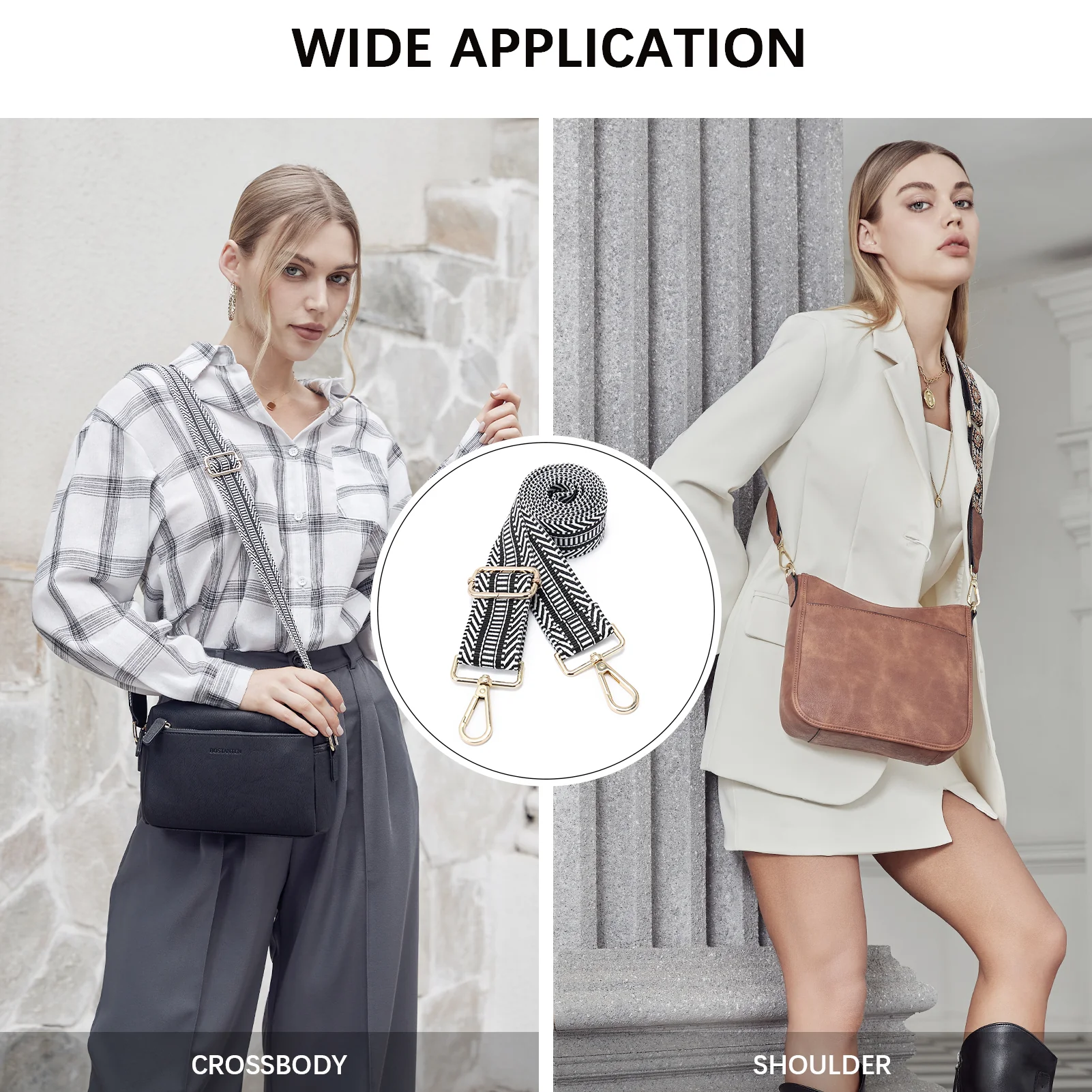 Fashionable and Detachable Wide Shoulder Strap - Image 14