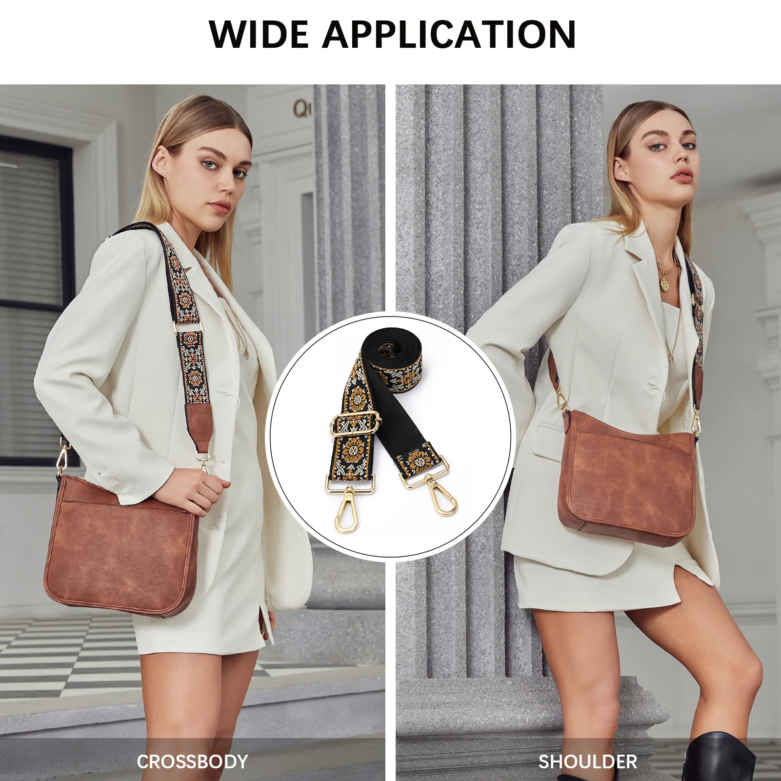 Fashionable and Detachable Wide Shoulder Strap - Image 26