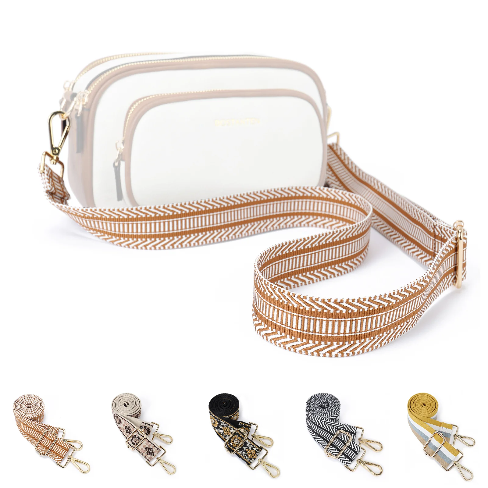 Fashionable and Detachable Wide Shoulder Strap - Image 5