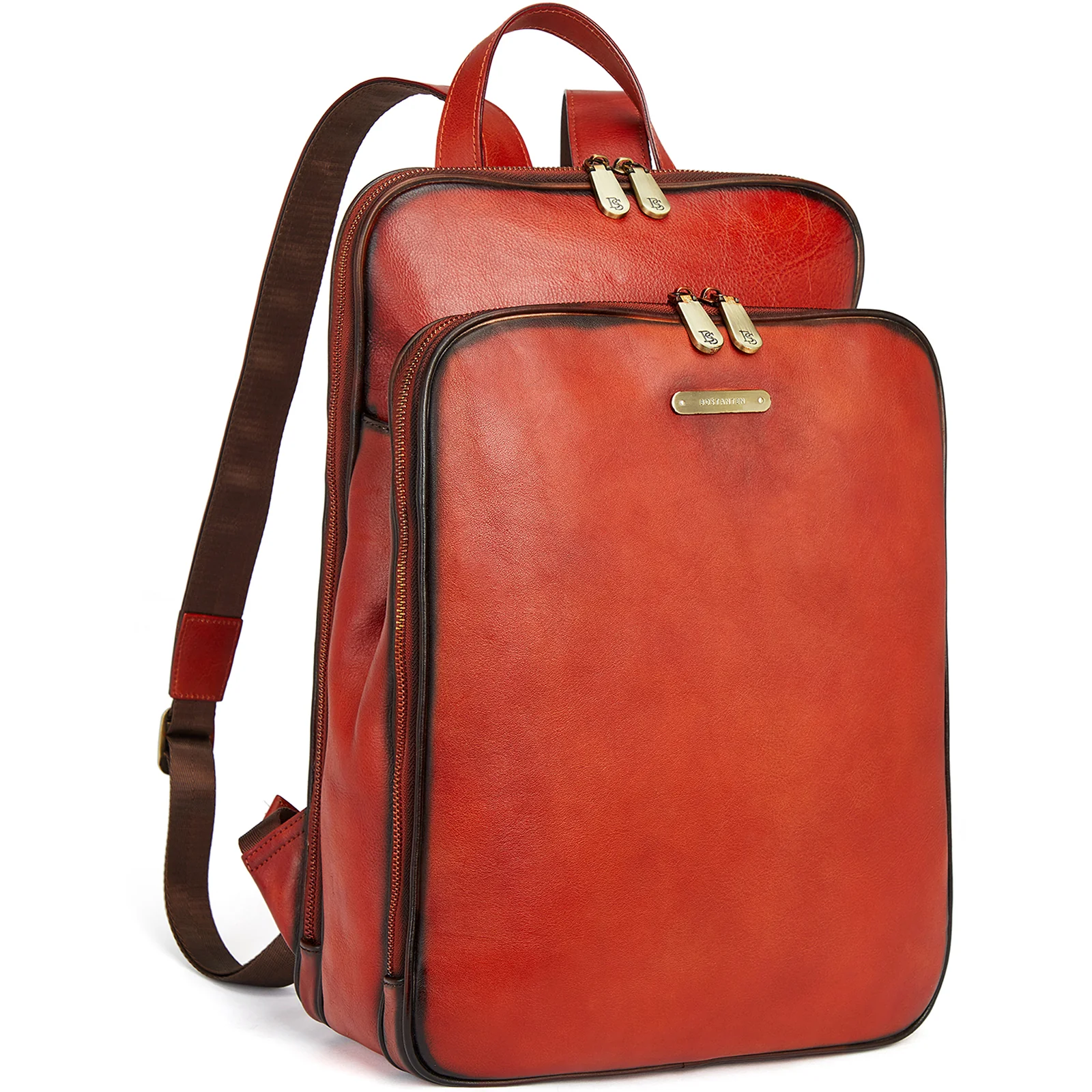 Frida Laptop BagsFor Women 15.6 Inch  — Red Backpack - Image 9