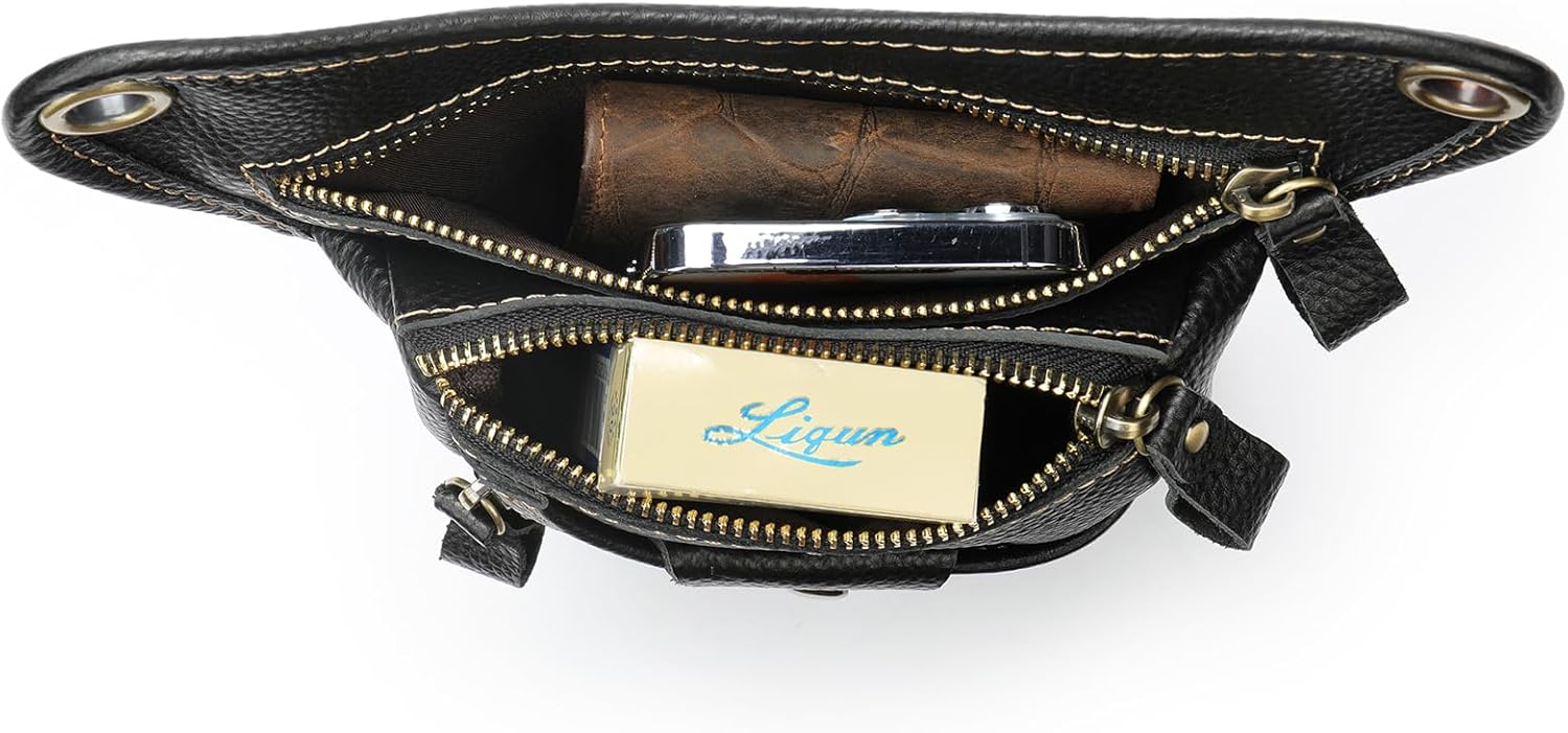 Genuine Leather Belt Bag - Image 5