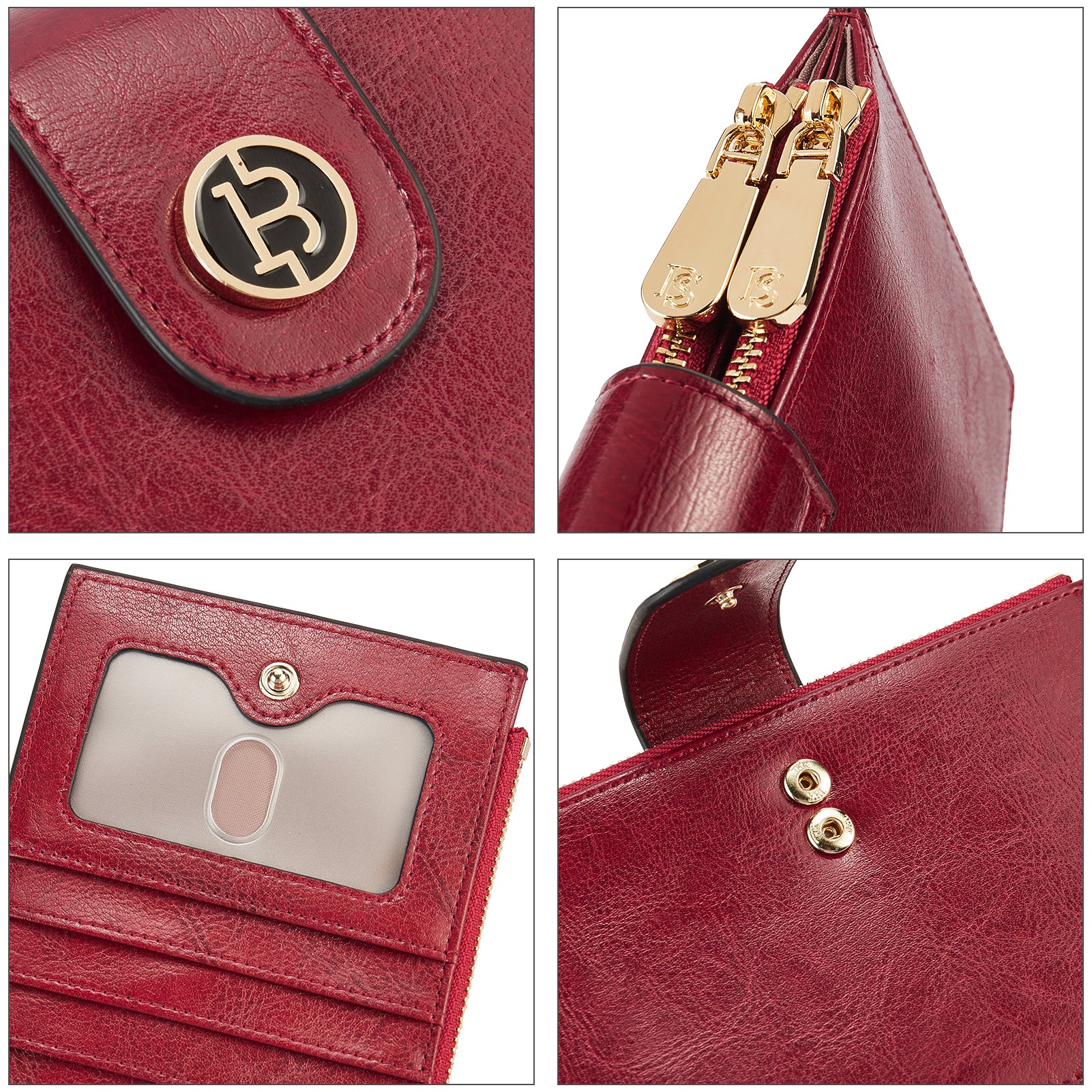 Lomy Leather Slim Wallet — Bifold Purse - Image 27