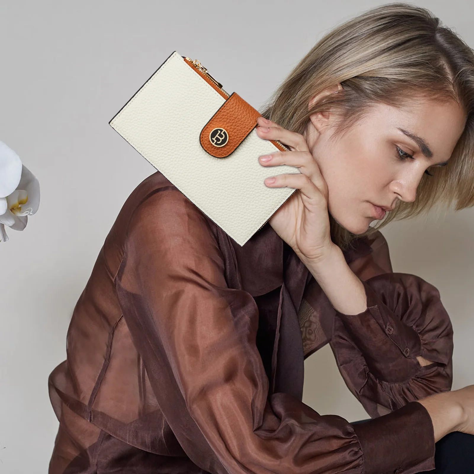 Lomy Leather Slim Wallet — Bifold Purse - Image 31