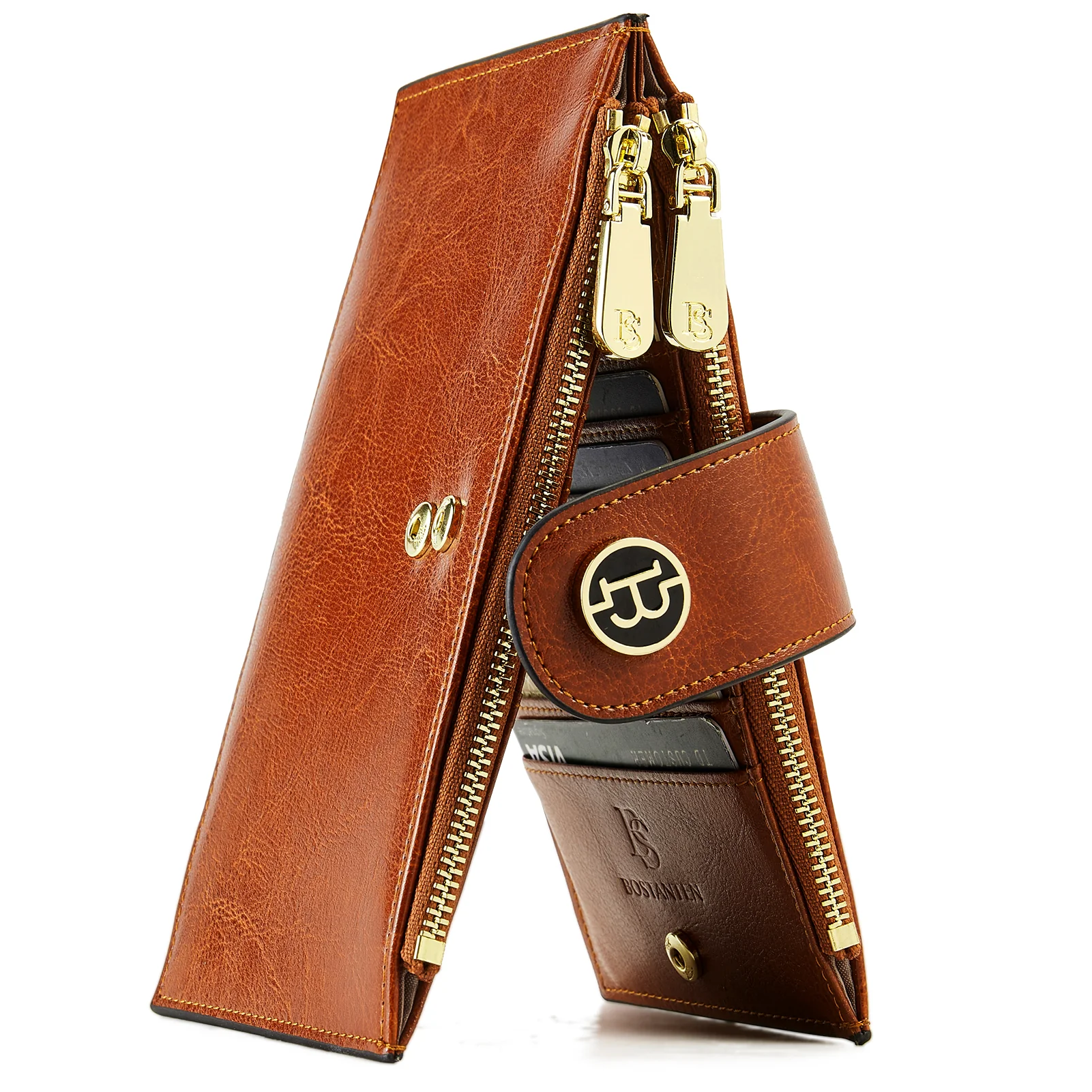 Lomy Leather Slim Wallet — Bifold Purse - Image 36