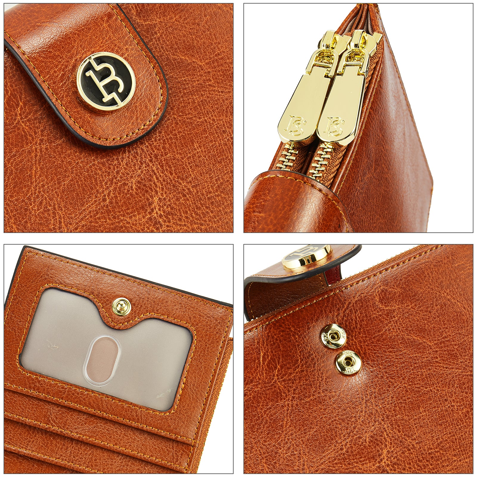 Lomy Leather Slim Wallet — Bifold Purse - Image 41