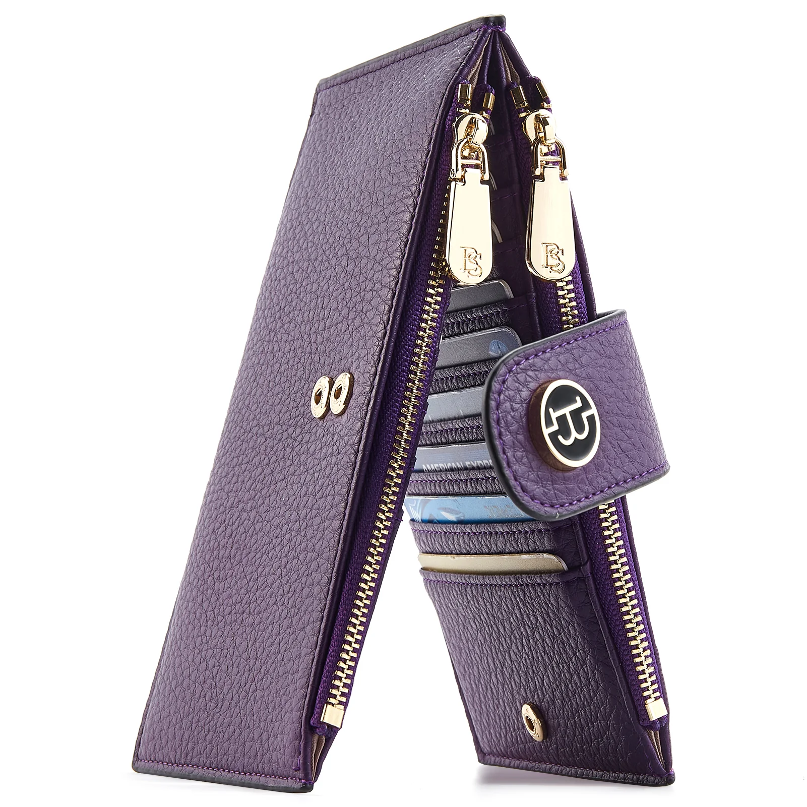 Lomy Leather Slim Wallet — Bifold Purse - Image 44