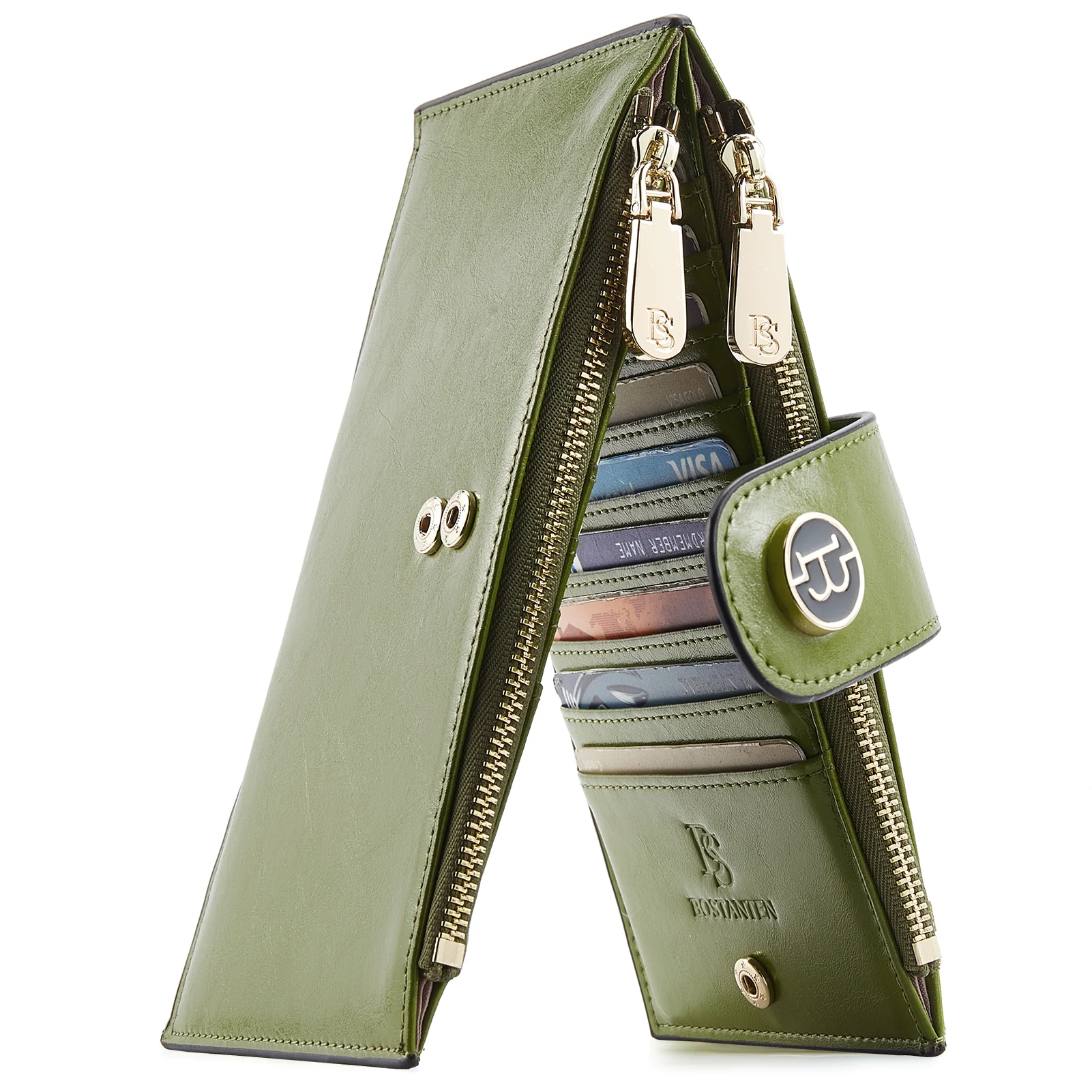 Lomy Leather Slim Wallet — Bifold Purse - Image 50