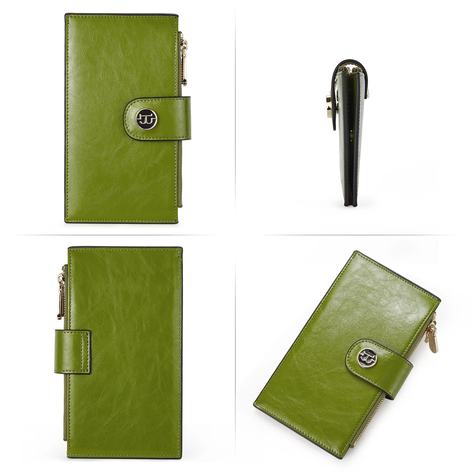 Lomy Leather Slim Wallet — Bifold Purse - Image 53