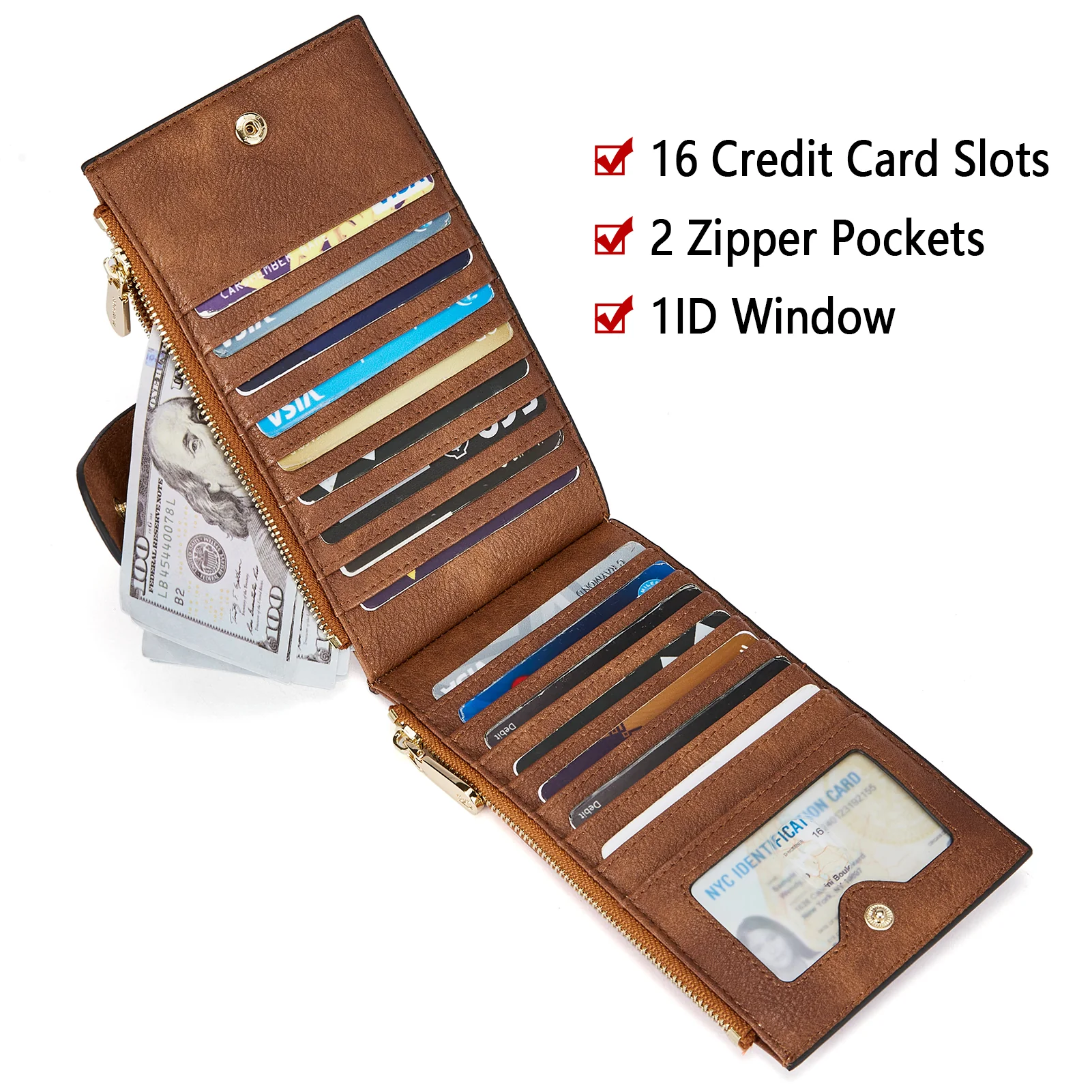 Lomy Leather Slim Wallet — Bifold Purse - Image 57