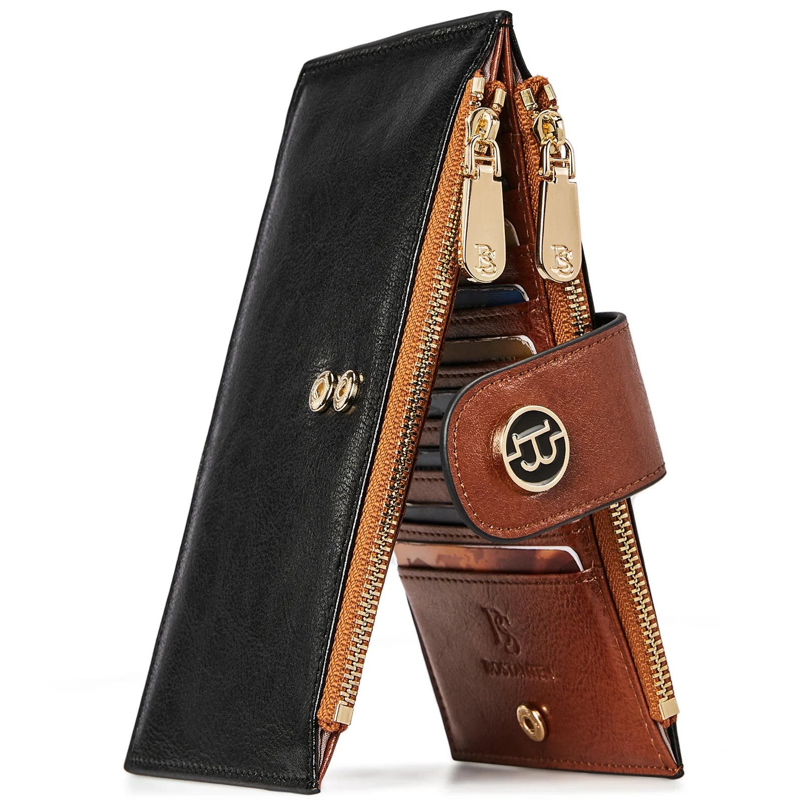 Lomy Leather Slim Wallet — Bifold Purse - Image 77