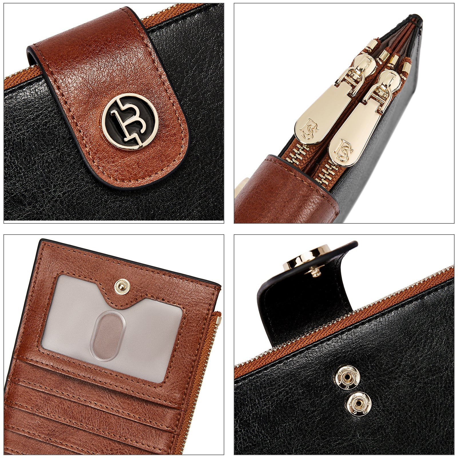 Lomy Leather Slim Wallet — Bifold Purse - Image 80