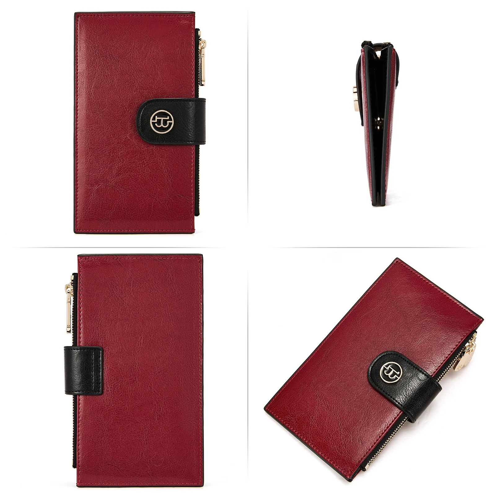 Lomy Leather Slim Wallet — Bifold Purse - Image 86