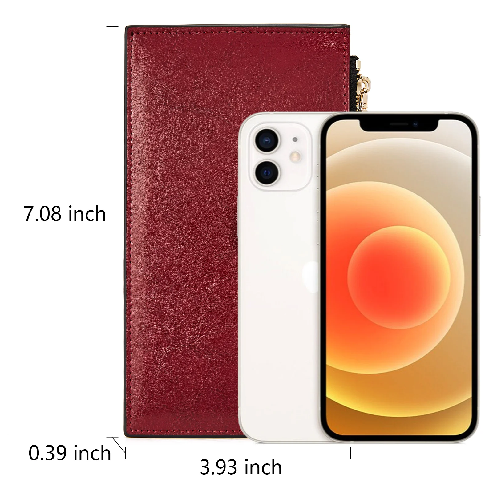 Lomy Leather Slim Wallet — Bifold Purse - Image 87
