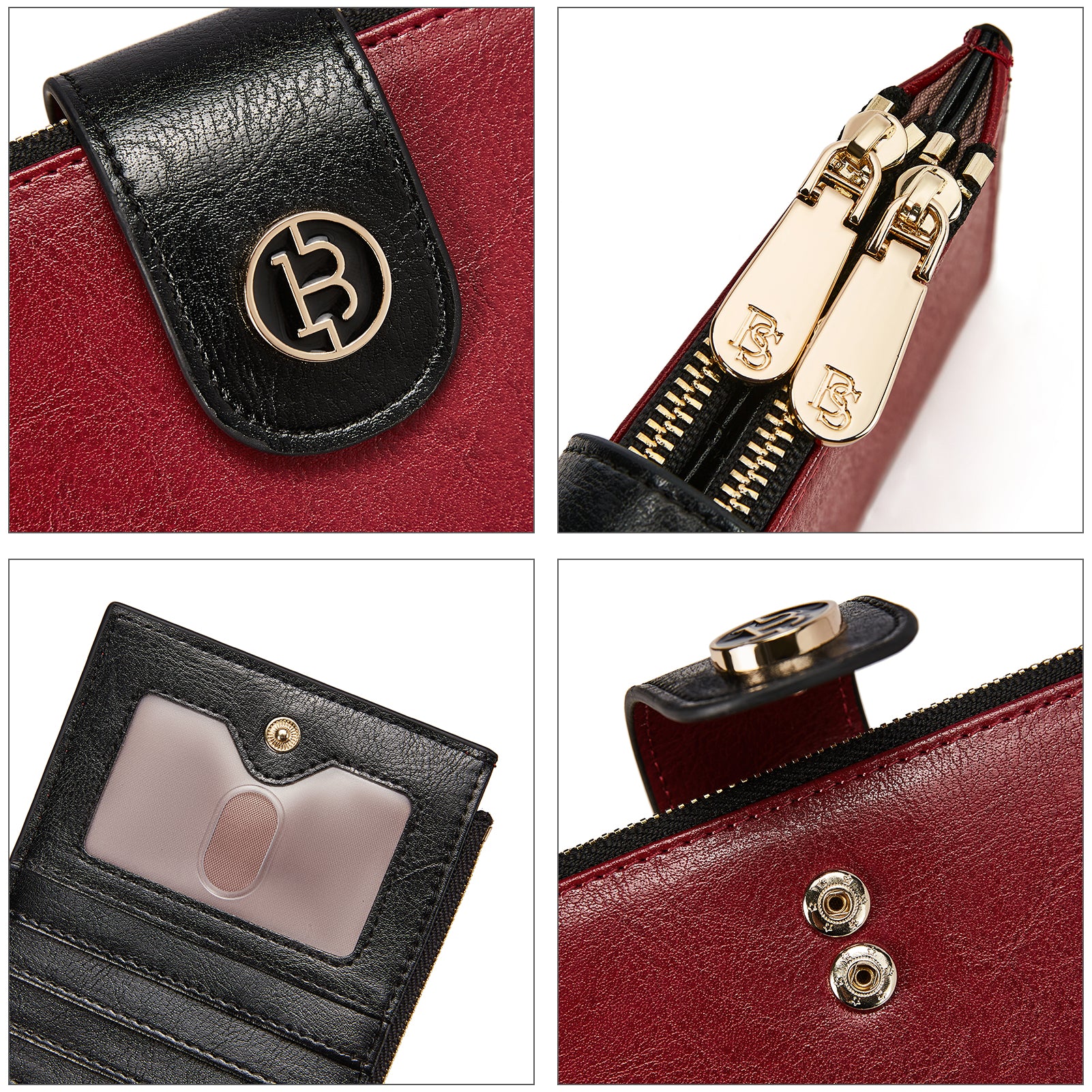 Lomy Leather Slim Wallet — Bifold Purse - Image 88
